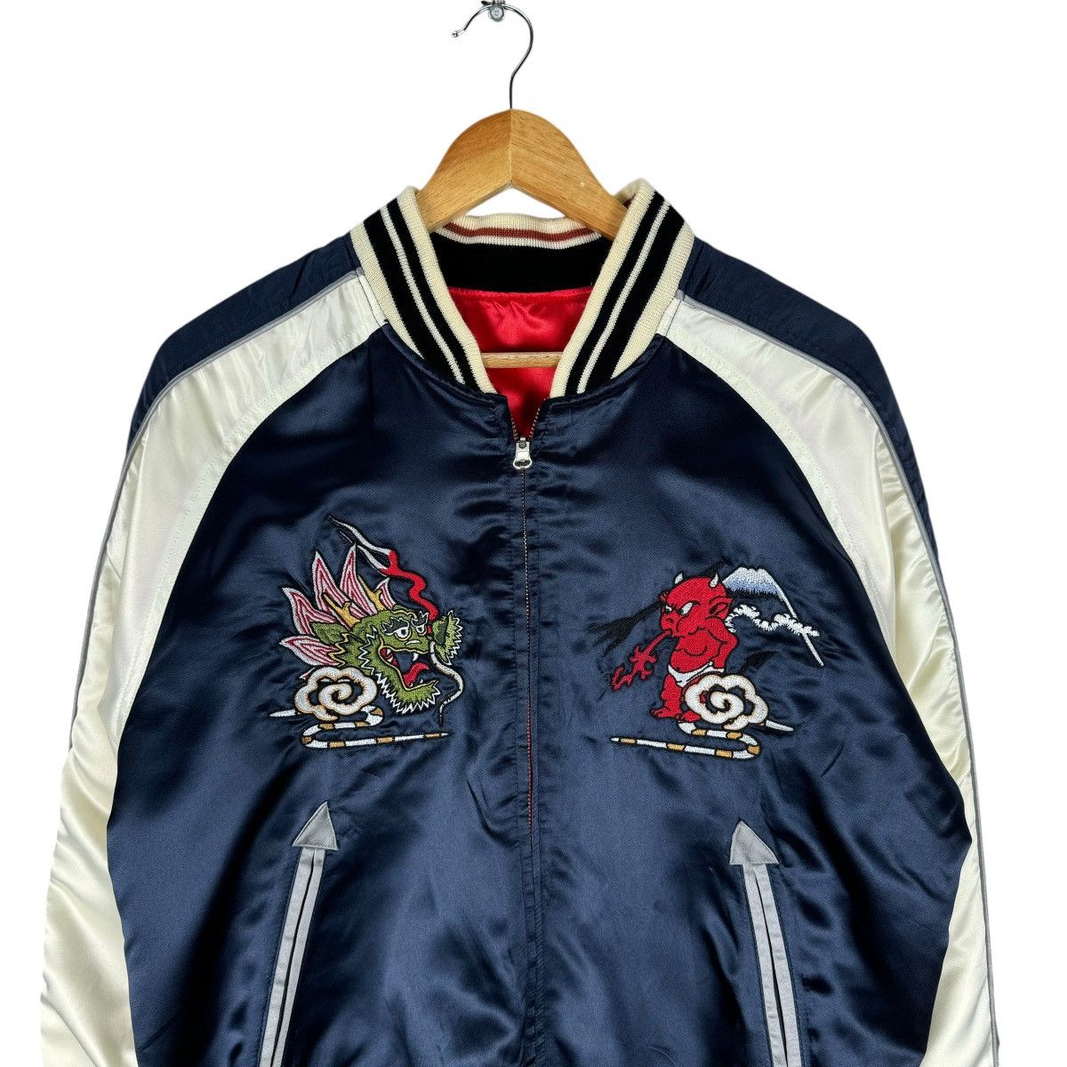 Tedman × Vintage ❄️TED COMPANY ALOHA HAWAII REVERSIBLE SUKAJAN JACKET Size US M / EU 48-50 / 2 - 15 Thumbnail