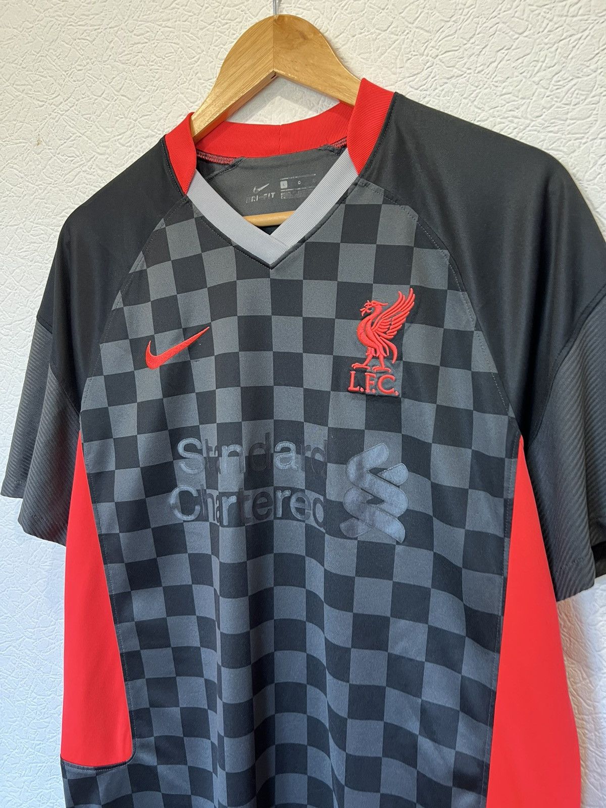 Nike Liverpool Nike 2020/2021 Third Kit Soccer Jersey Football Size US L / EU 52-54 / 3 - 2 Thumbnail
