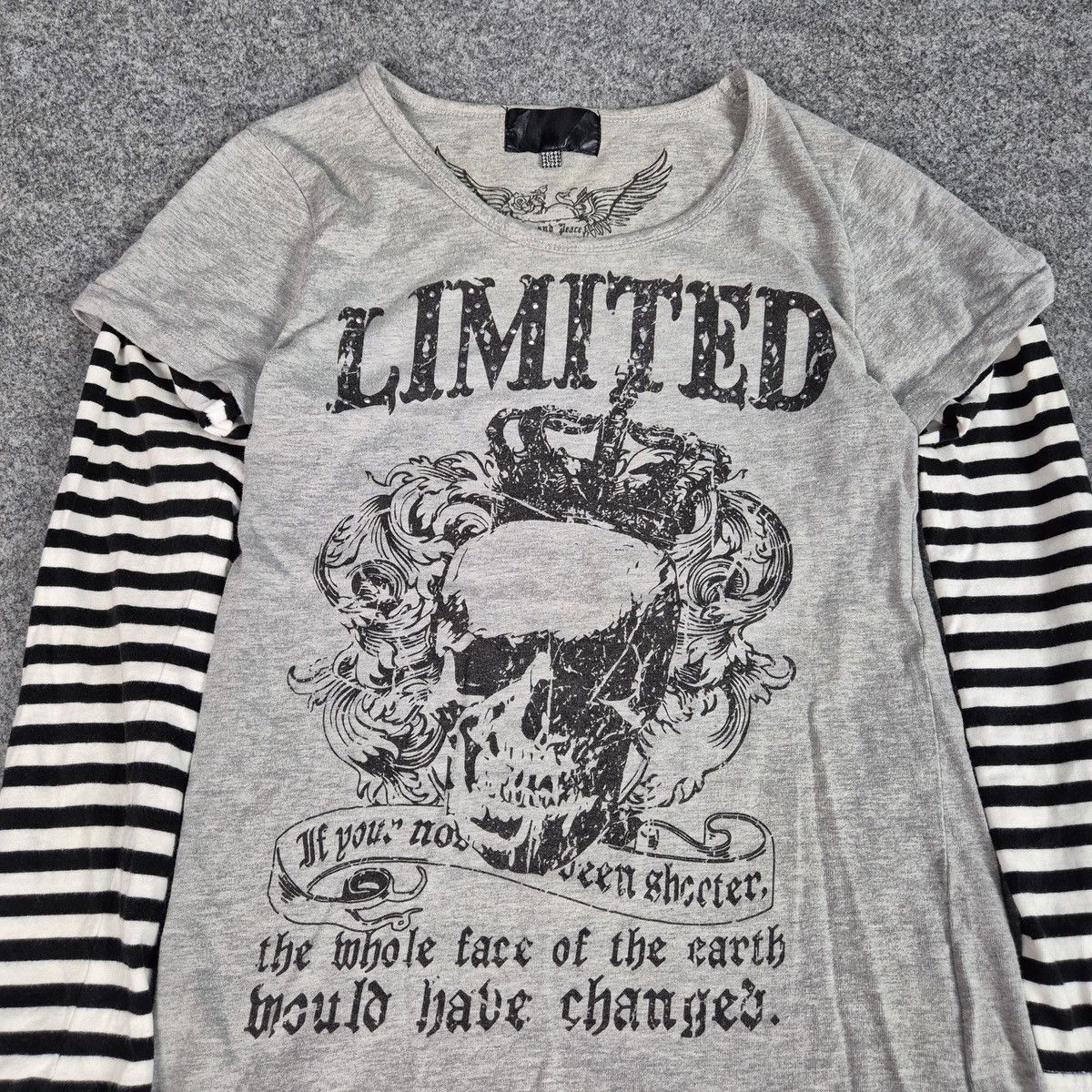 Japanese Brand Y2k Grunge style long sleeve Size US M / EU 48-50 / 2 - 2 Thumbnail