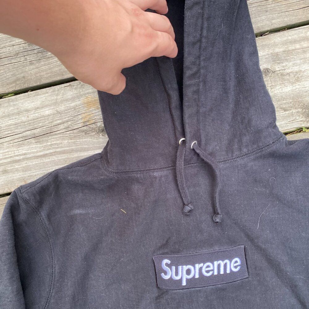 Supreme Supreme Box Logo Hoodie Sweatshirt Medium Black Size US M / EU 48-50 / 2 - 6 Thumbnail