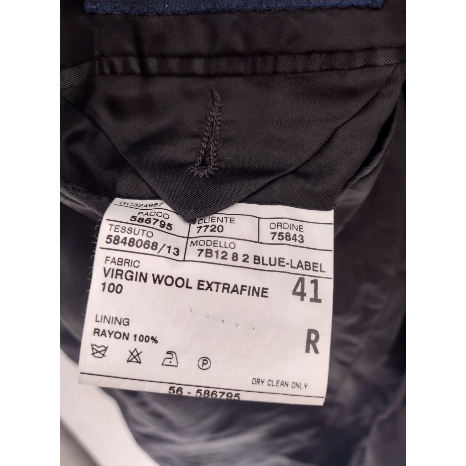 Ralph Lauren Polo Ralph Lauren Blazer Men 41 Black Virgin Wool Italy Made Mens Size US L / EU 52-54 / 3 - 6 Thumbnail