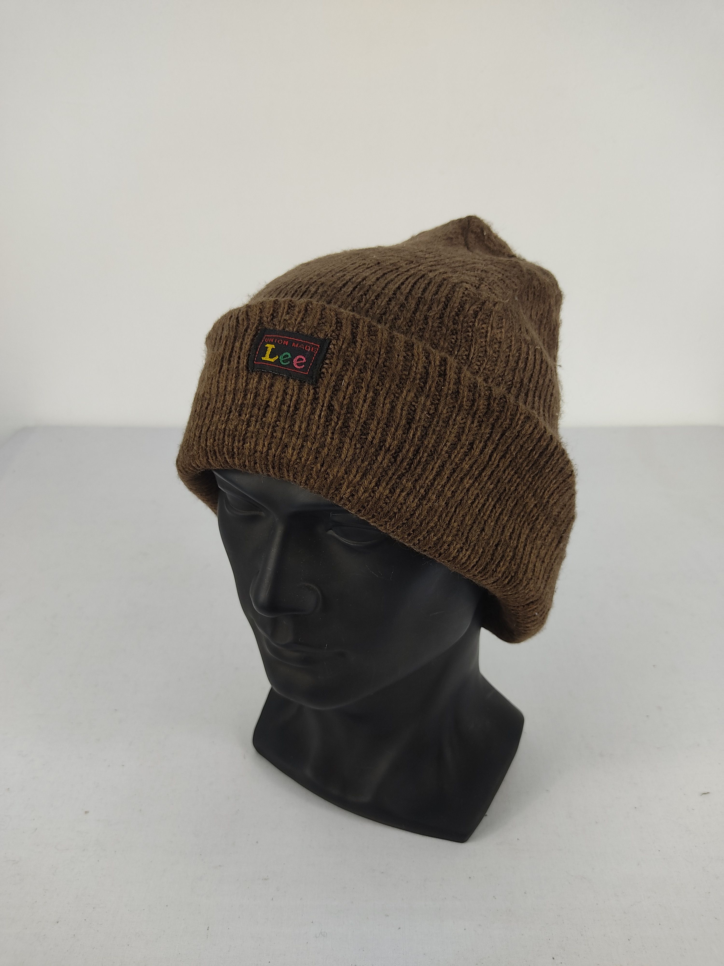 Lee × Vintage Vintage Lee Beanie / Snow Hat / Snow Cap Size ONE SIZE - 1 Thumbnail