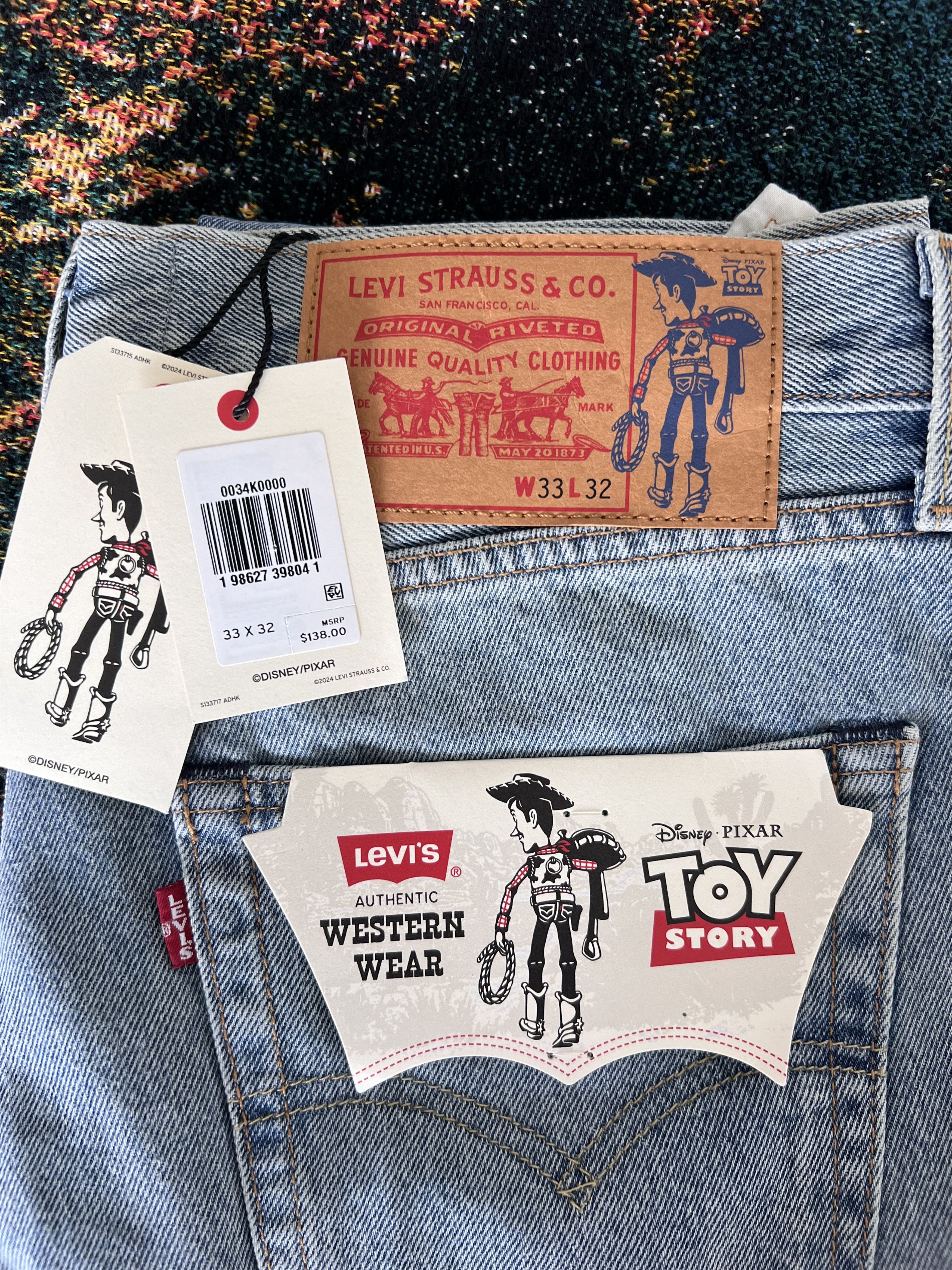 Levi's Levi's Toy Story Loose Fit Jeans in Blue Size US 33 - 5 Thumbnail