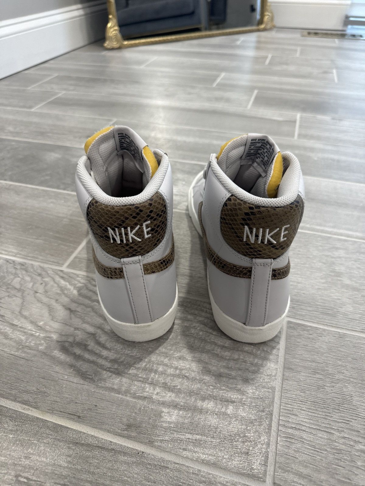 Nike Nike Blazer Hi - Snakeskin Size US 9 / EU 42 - 3 Thumbnail