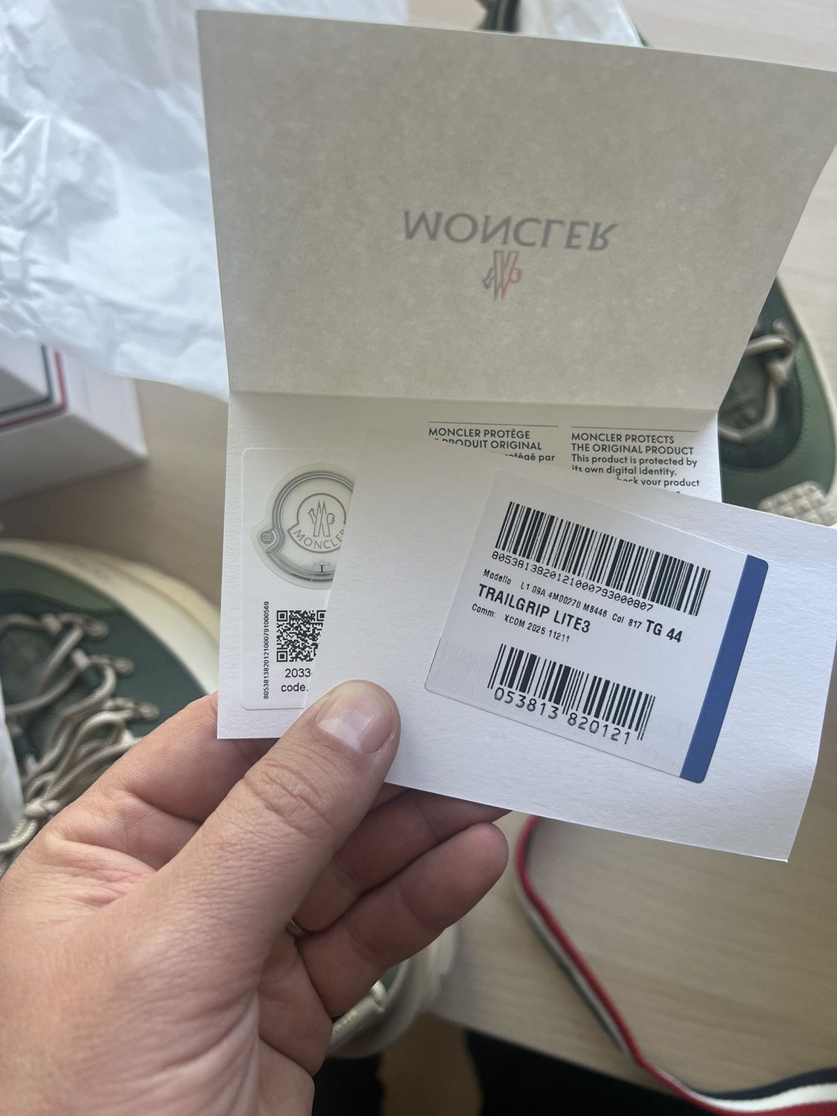 Moncler Trailgrip Lite 3 size 44 Size US 10 / EU 43 - 15 Thumbnail