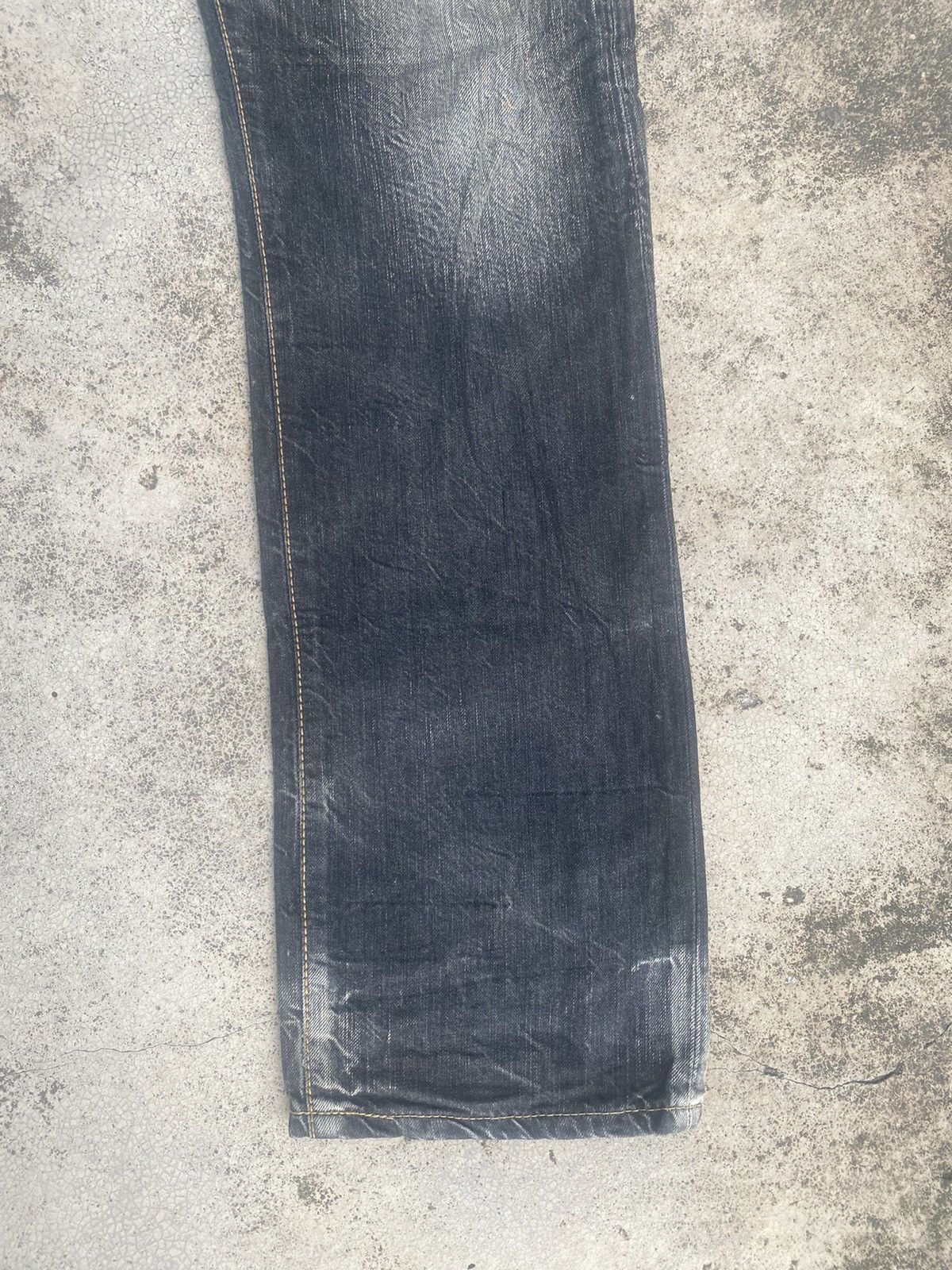 Edwin × Vintage Vintage y2k Edwin Clawmark Straightcut Jeans Size US 31 - 5 Thumbnail