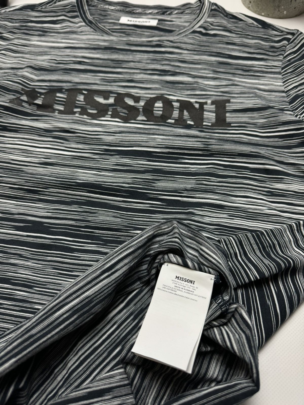 Missoni Rare vintage Missoni T-shirt big logo y2k Size US L / EU 52-54 / 3 - 7 Thumbnail