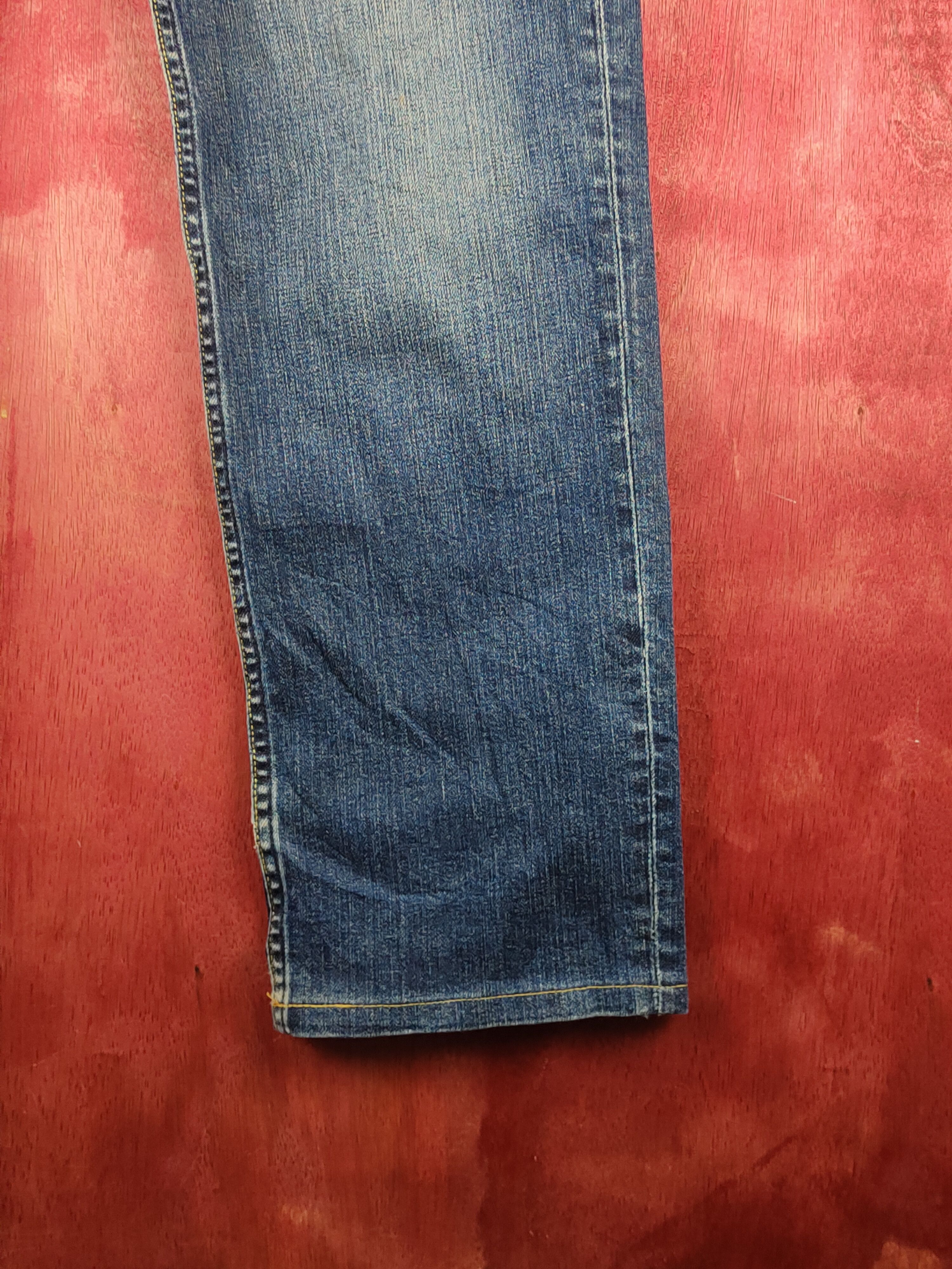 Japanese Brand Japanese Brand Blue Distressed Ripped Jeans #S2335 Size US 32 / EU 48 - 6 Thumbnail