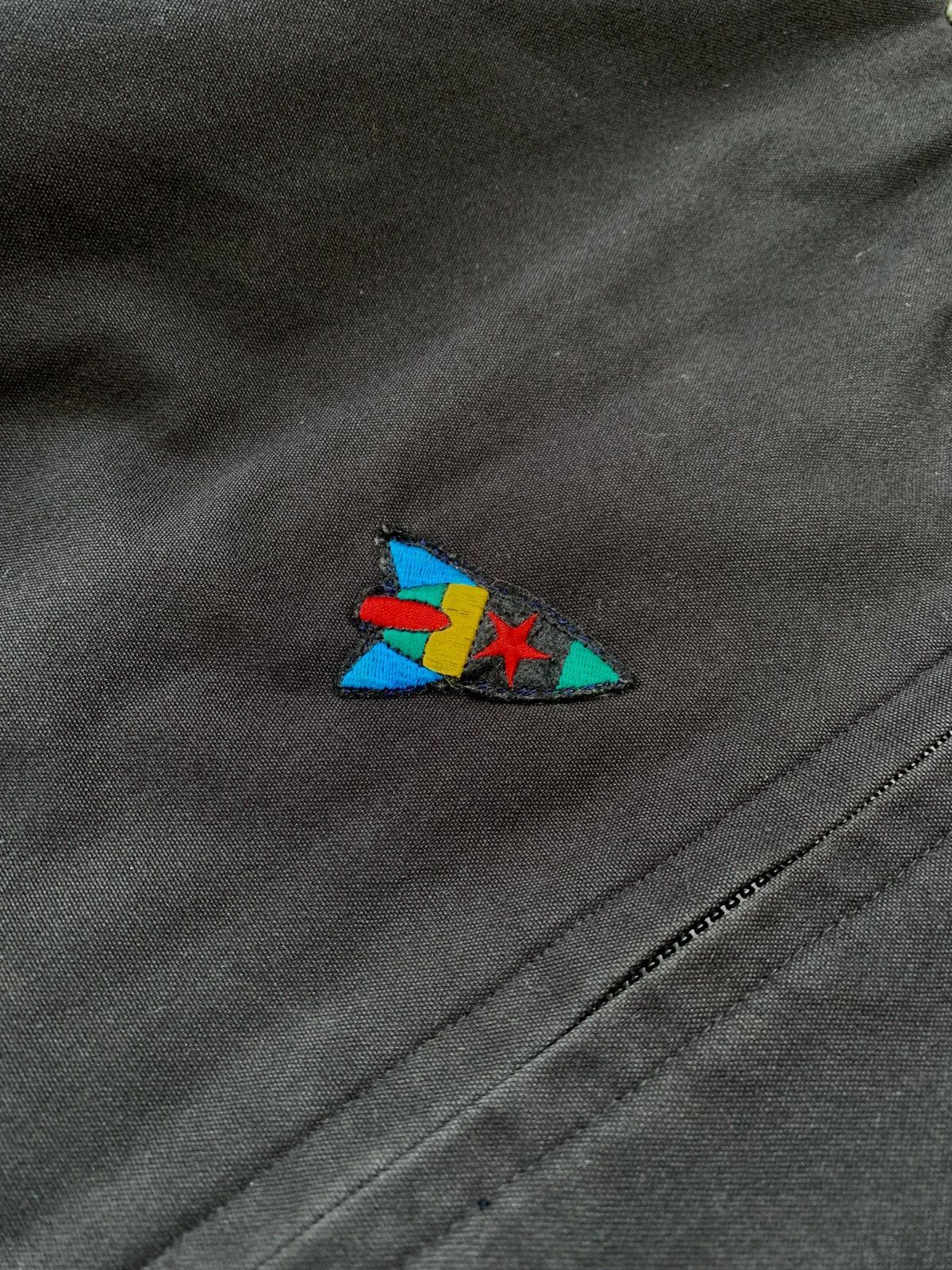 Issey Miyake FREE TAX ! 80s IS Logo Bomber Jacket Size US M / EU 48-50 / 2 - 6 Thumbnail
