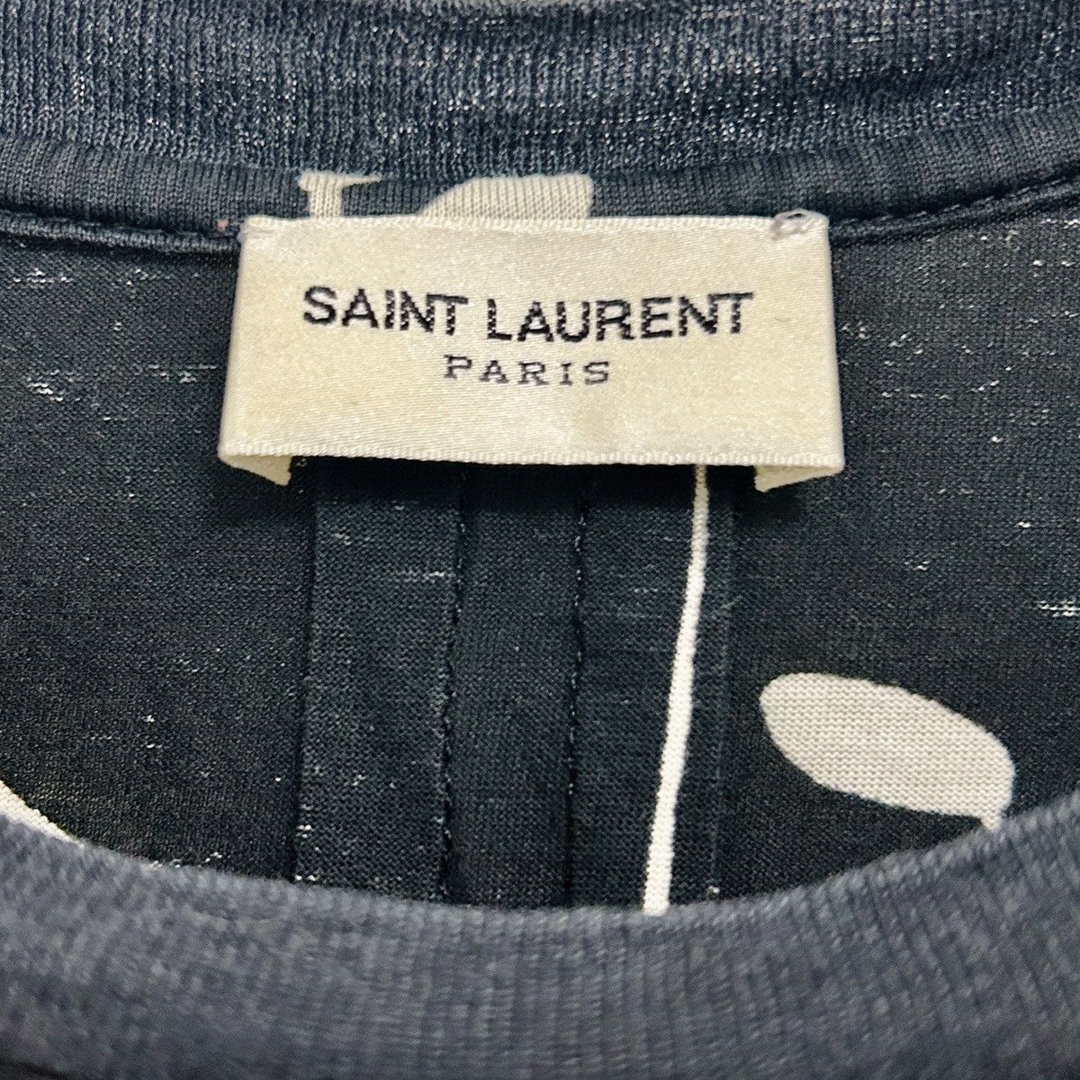 Saint Laurent Paris SAINT LAURENT PARIS by Hedi Slimane 16FW Note Print Tee Size US L / EU 52-54 / 3 - 10 Thumbnail