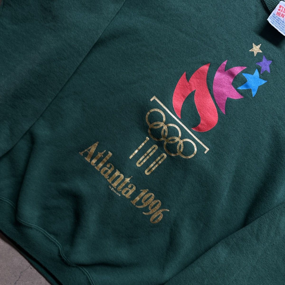 Vintage 1996 Atalnta Olympics Games Crewneck Size US M / EU 48-50 / 2 - 3 Thumbnail