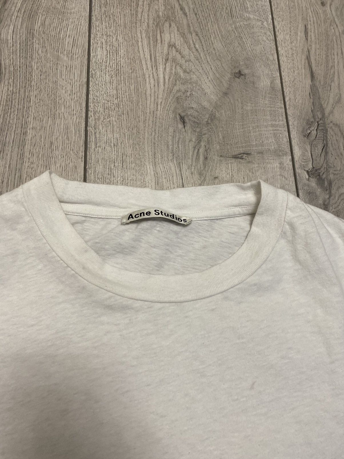 Acne Studios Acne Studios Big Logo fur T-Shirt Size US M / EU 48-50 / 2 - 4 Thumbnail