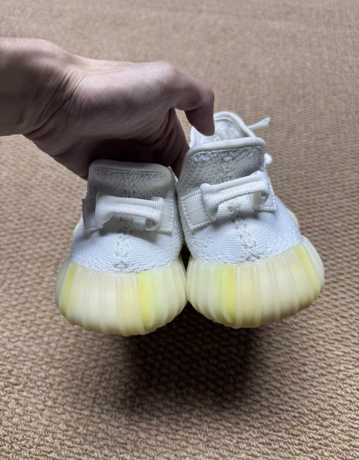 Adidas Adidas Yeezy 350 Cream White K37 Size US 8 / EU 41 - 6 Thumbnail