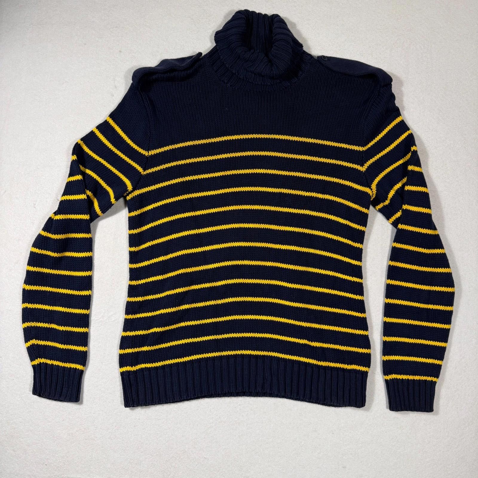Polo Ralph Lauren Vintage 90s Polo Ralph LaurenEpaulets Sweater Size L Size US L / EU 52-54 / 3 - 1 Thumbnail