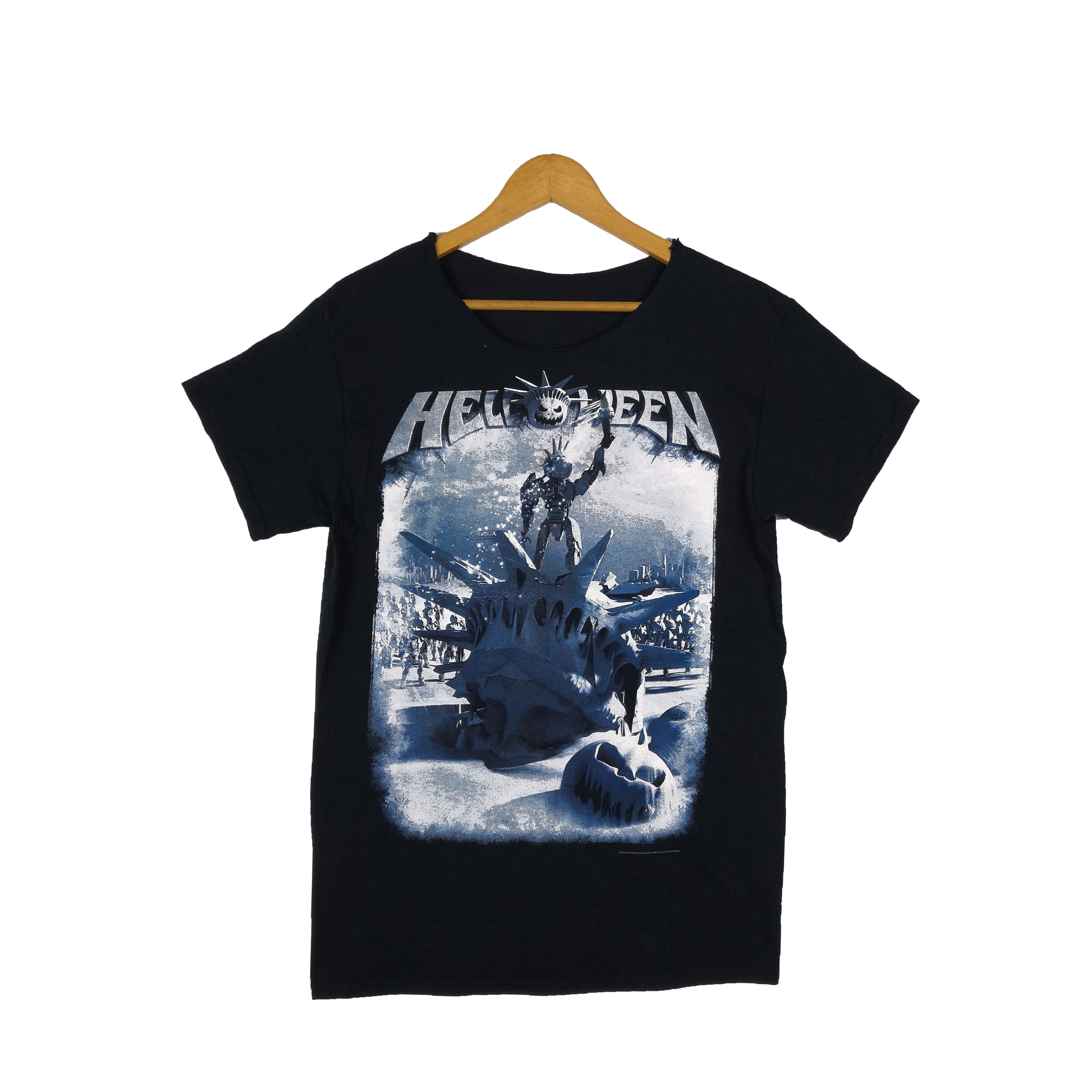 Band Tees Vintage Y2K Helloween T-Shirt Rock Band Tour Crewneck Tee Size US XS / EU 42 / 0 - 1 Thumbnail