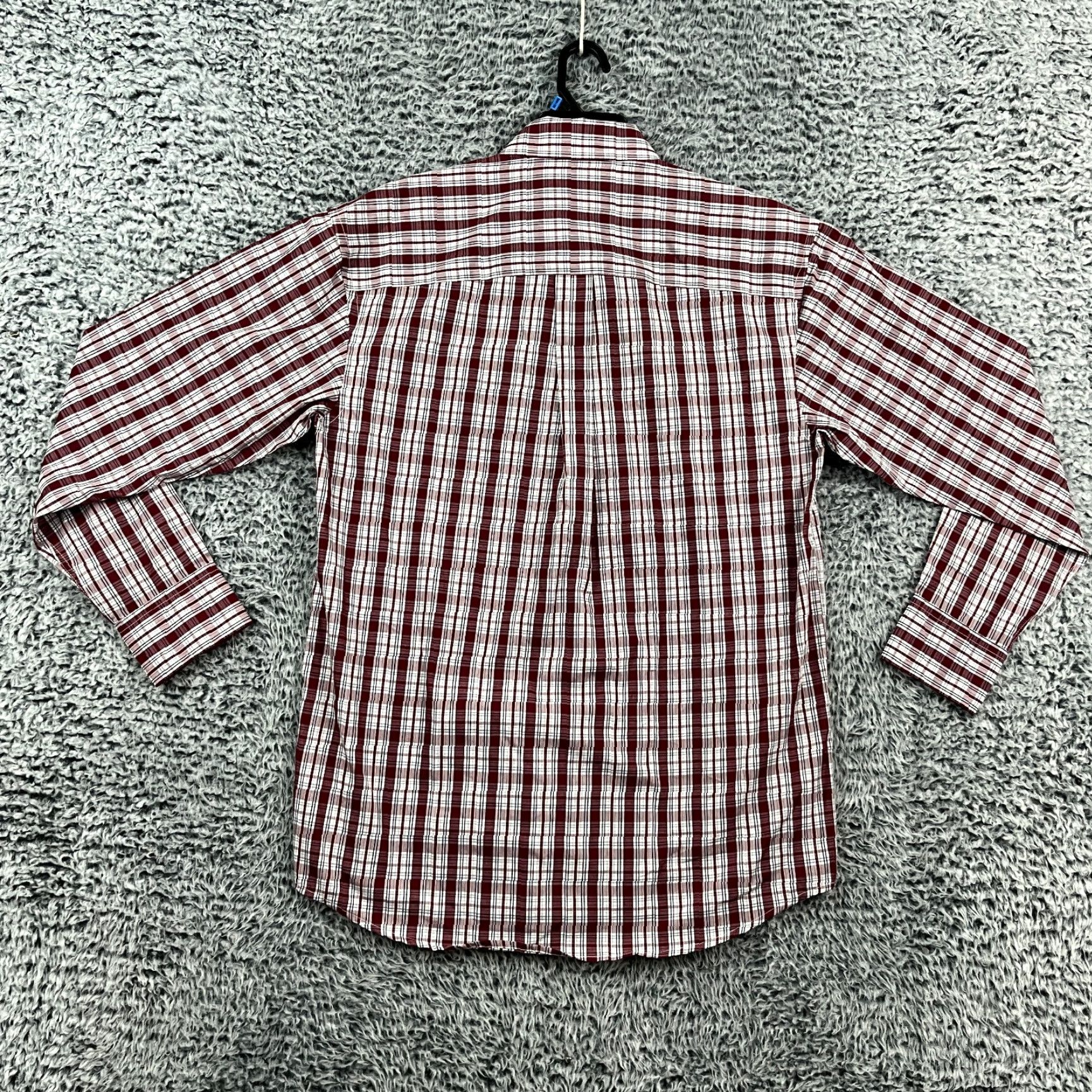 Wrangler Wrangler Shirt Mens Medium Red Plaid Western Button-Up Classic Rodeo Style Size US M / EU 48-50 / 2 - 7 Thumbnail