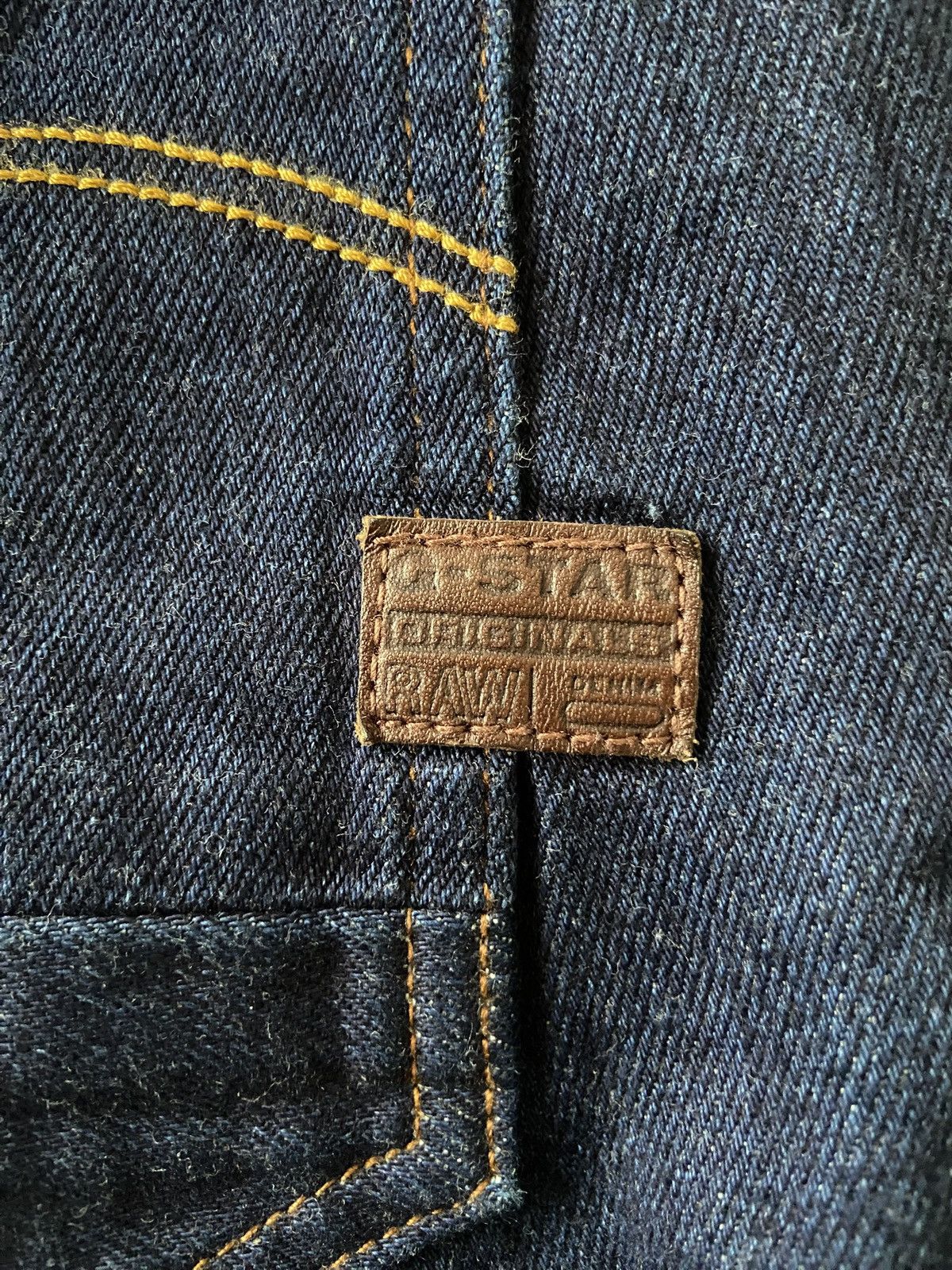 G-Star G-Star Straight Tapered Jeans Size US 33 - 7 Thumbnail