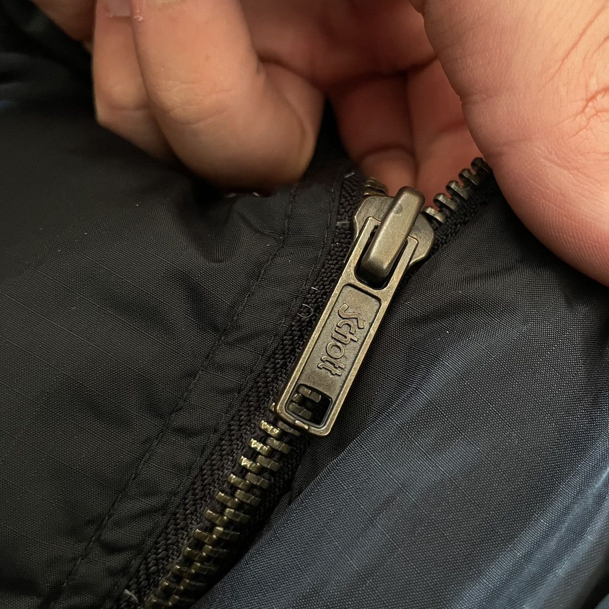 Schott Schott 90s bomber down jacket puffer ma-1 military fly vint Size US L / EU 52-54 / 3 - 5 Thumbnail