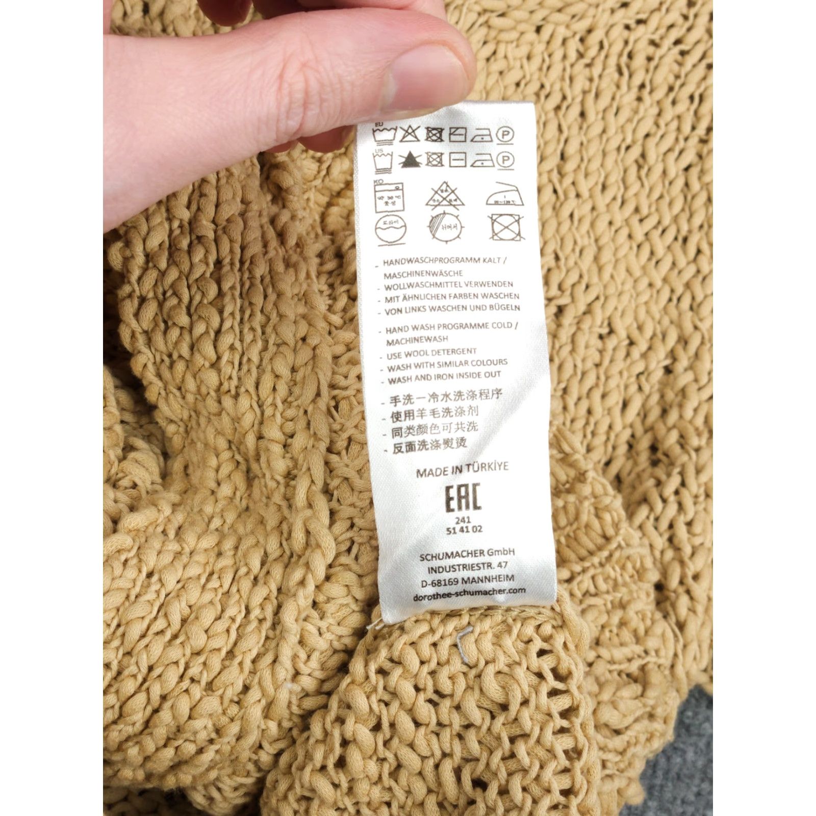 DOROTHEE SCHUMACHER Dorothee Schumacher Sweater Cardigan Women's 1 (US 2) Beige Buttons Knit Woven Cardigan Men/Women? Size XS / US 0-2 / IT 36-38 - 7 Thumbnail