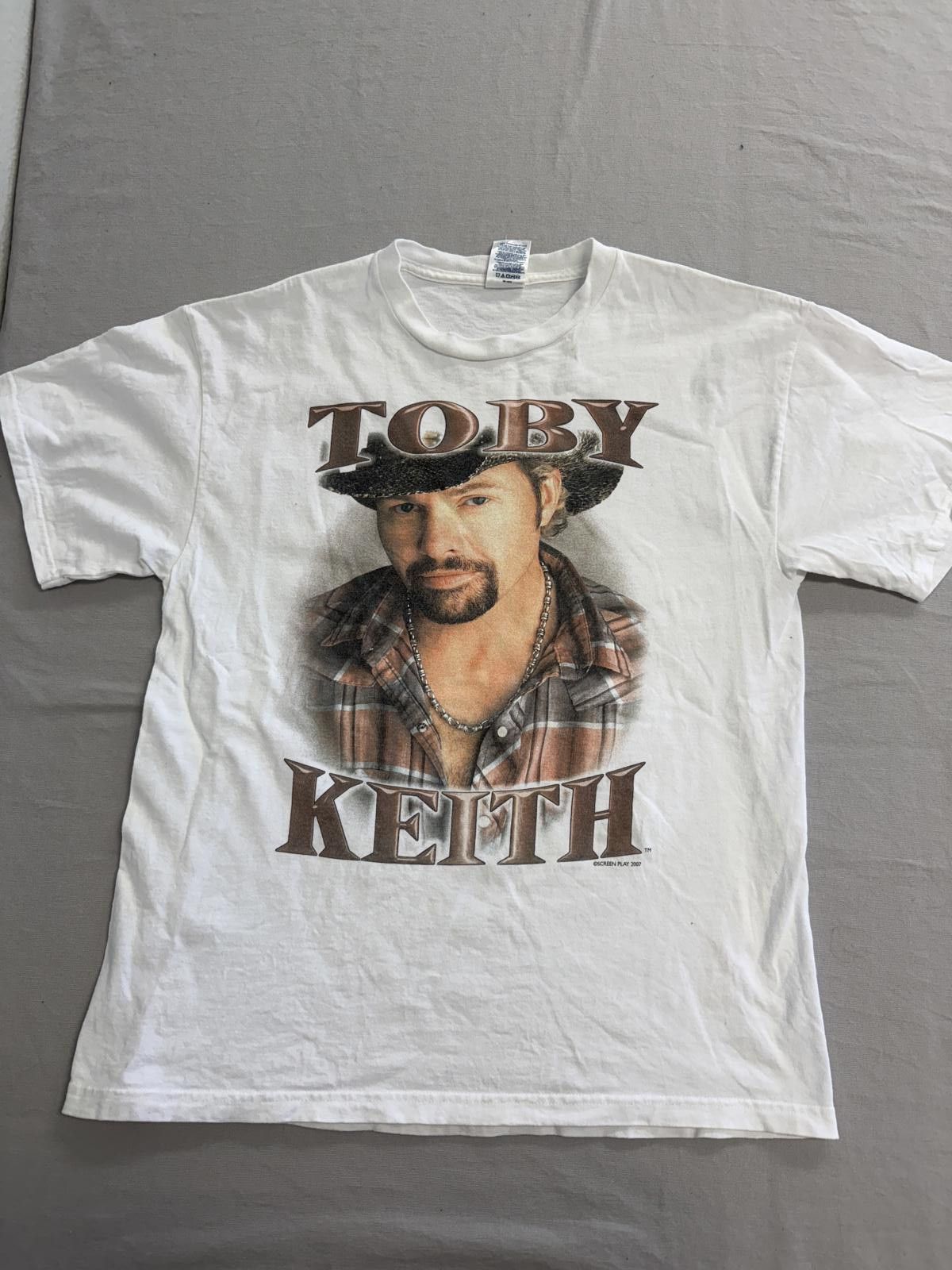 Delta Toby Keith Tour T-shirt Big Dog Daddy Album Tour Dates - L Size US L / EU 52-54 / 3 - 1 Thumbnail