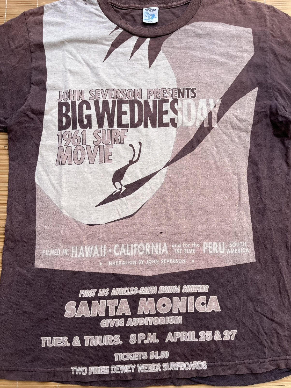 Sun Surf Vintage Sun surf x big Wednesday film distress t shirt Size US L / EU 52-54 / 3 - 3 Thumbnail