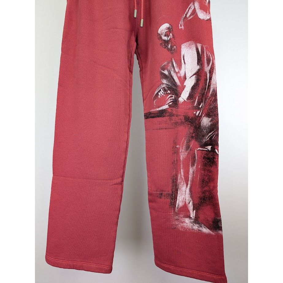 Off-White o1rshd1 BW S. Matthew Sweatpants & Joggers in Rio Red Grey Size US 32 / EU 48 - 9 Thumbnail