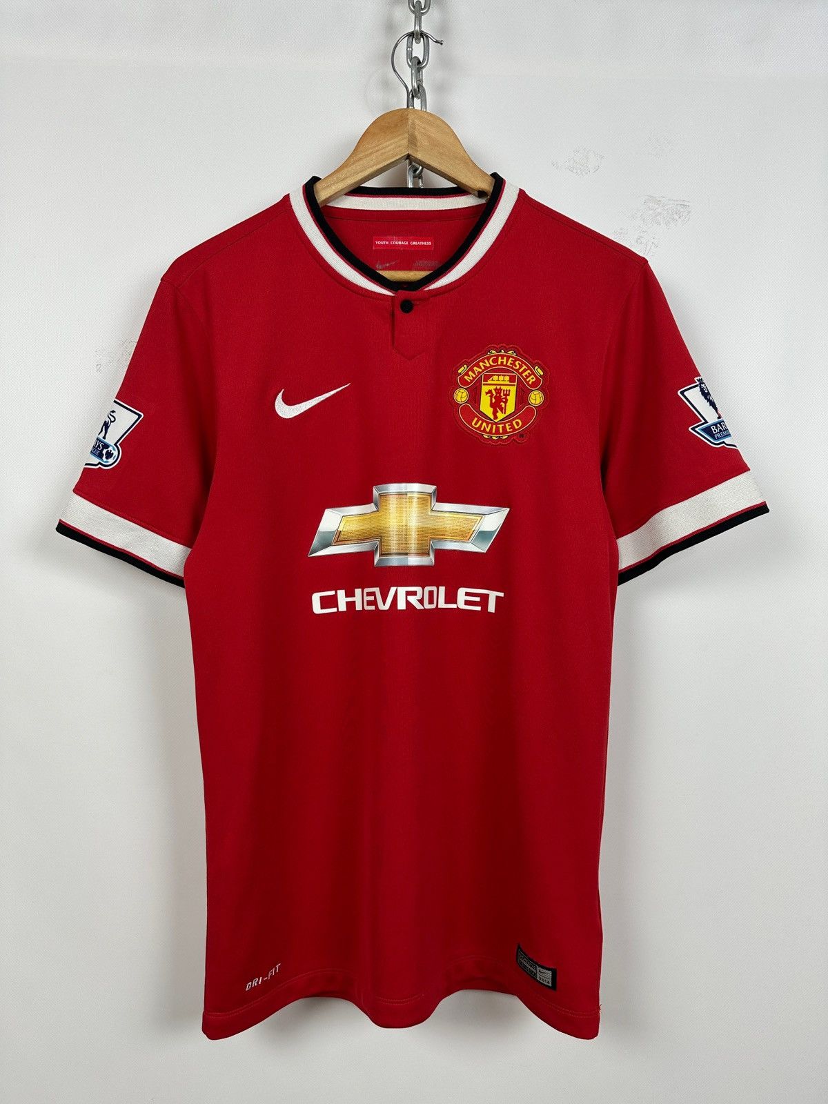 Nike 2014/15 Nike Manchester United Di Maria #7 Soccer Jersey Size US S / EU 44-46 / 1 - 1 Thumbnail
