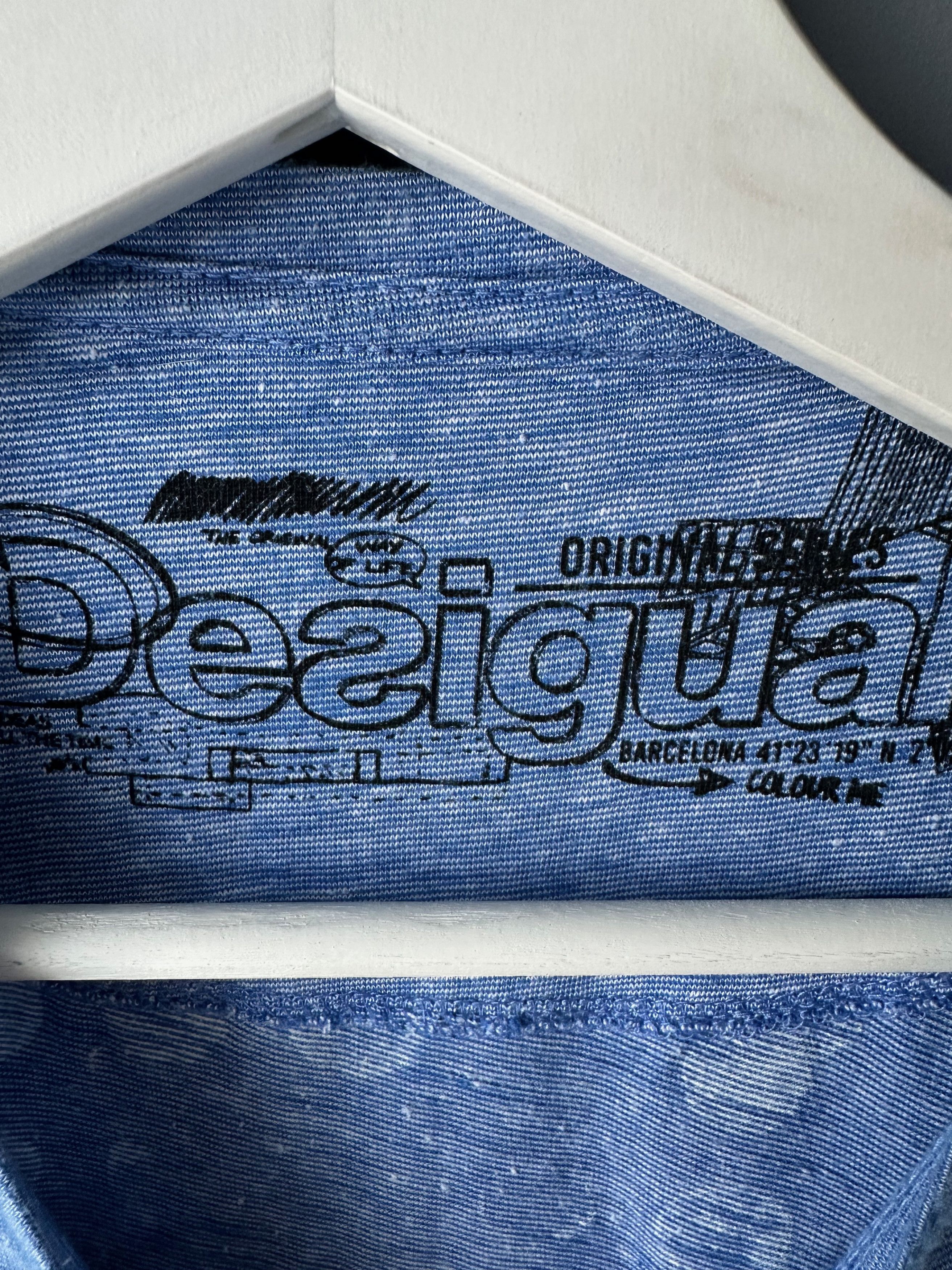 Desigual Desigual blue short sleeve t shirt XL - XXL Size US XL / EU 56 / 4 - 5 Thumbnail