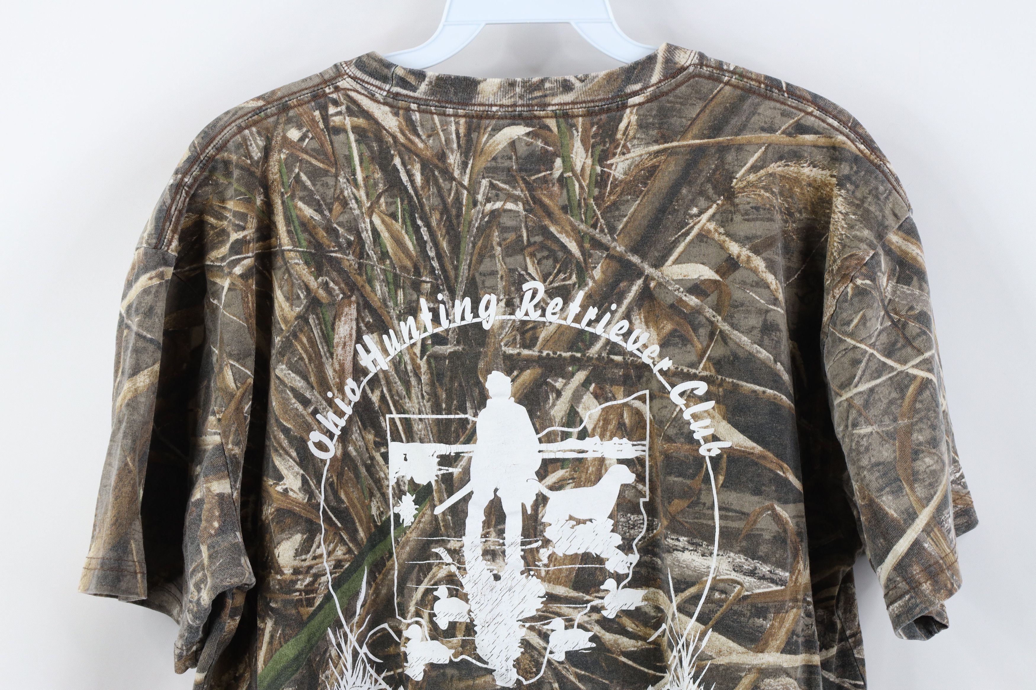 Russell Athletic Vintage Y2K Russell Athletic Camouflage Short Sleeve T-Shirt Size US L / EU 52-54 / 3 - 10 Thumbnail
