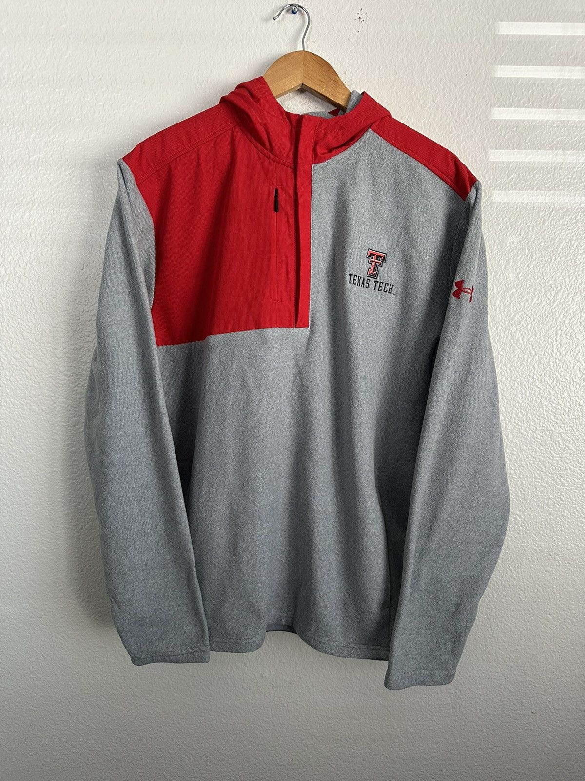 Under Armour Under Armour Texas Tech Red Raiders Football Fleece Jacket Size US XL / EU 56 / 4 - 1 Thumbnail