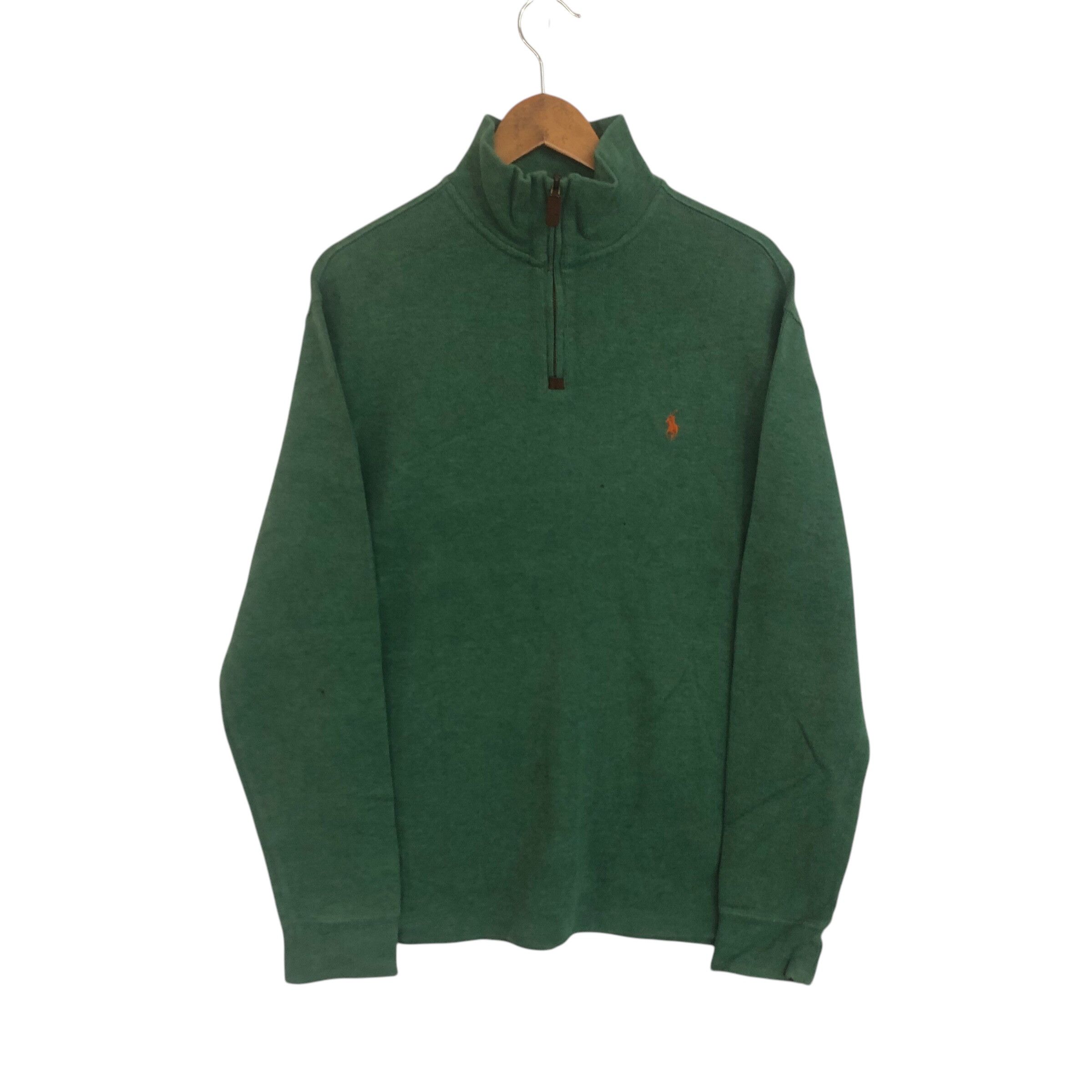 Vintage Half Zip Jumper Sweatshirt Ralph Lauren Medium