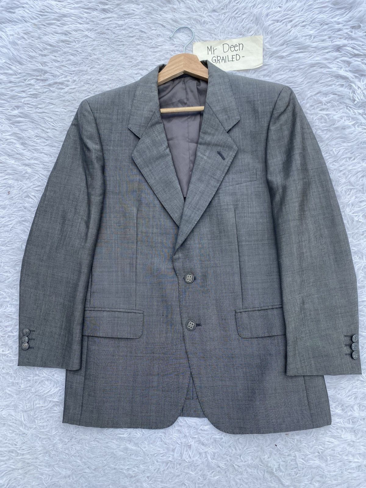 Balenciaga Rare Vintage 90s Balenciaga Blazer Size 36S - 3 Thumbnail