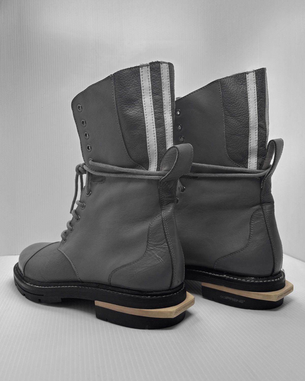 Y-3 Aw2012 Three Striped Combat Boots Size US 7.5 / EU 40-41 - 11 Thumbnail