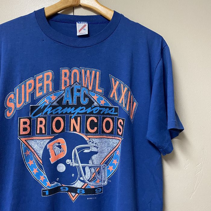 Shirts, Vintage Denver Broncos Crazy Artwork Tshirt