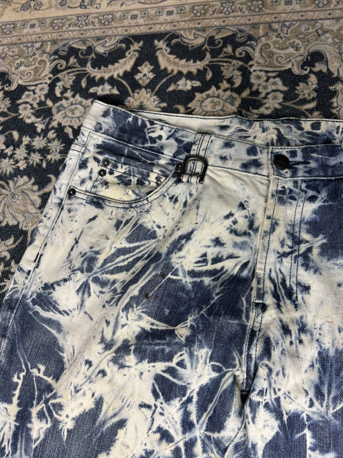 semanticdesign SS09 Roen x Semantic design bleach acid wash denim rare Size US 36 / EU 52 - 6 Thumbnail