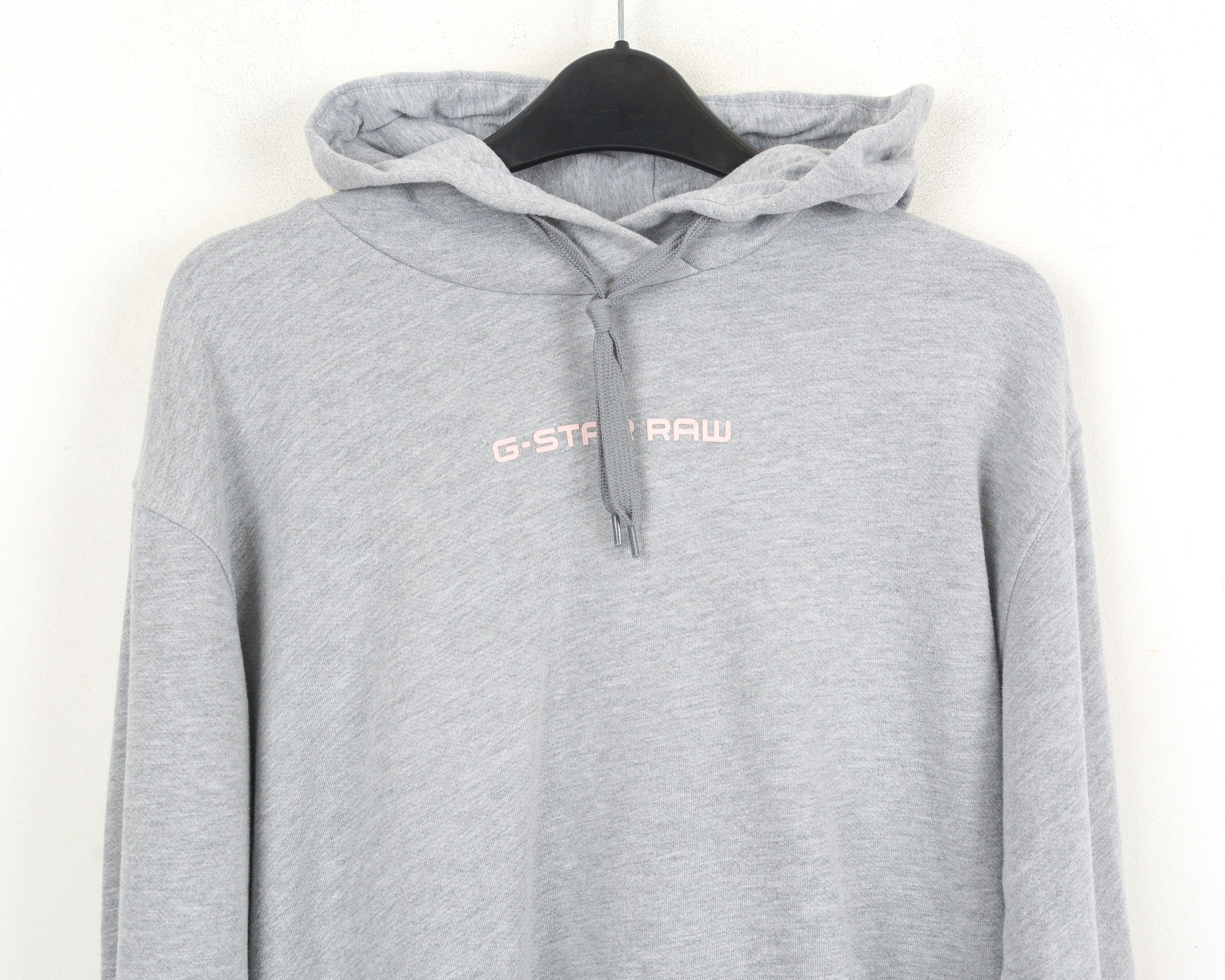G-Star Women M Grey Pullover Hoodie Jumper Sweatshirt Sweater Size M / US 6-8 / IT 42-44 - 3 Thumbnail