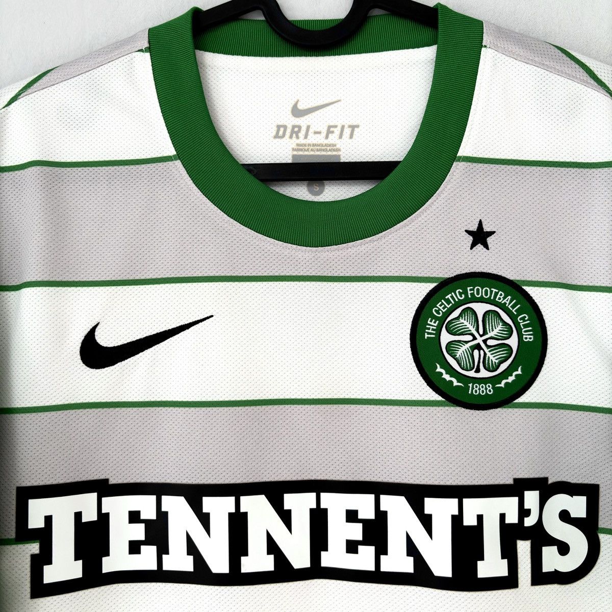 Nike × Vintage 2011 2012 Celtic Scotland Adidas Home Kit Soccer Jersey Tee Size US S / EU 44-46 / 1 - 3 Thumbnail