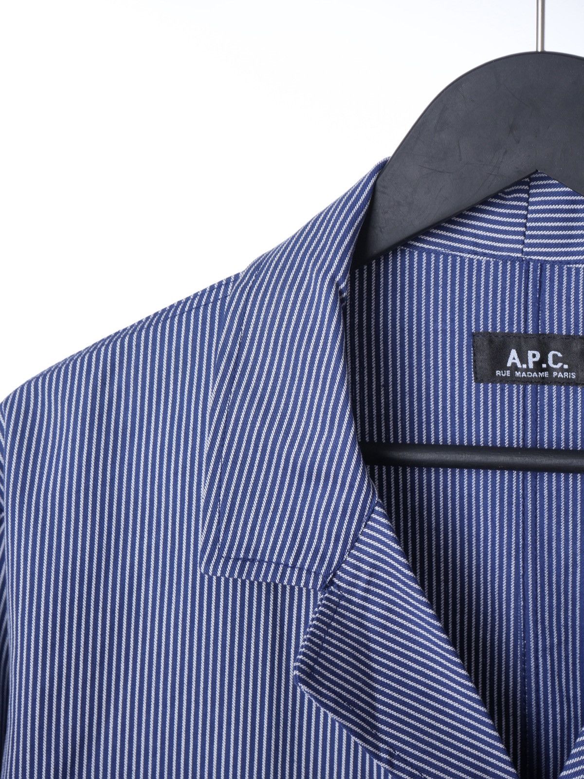 A.P.C. APC A.P.C chore style worker Striped jacket size XL Size US M / EU 48-50 / 2 - 2 Thumbnail