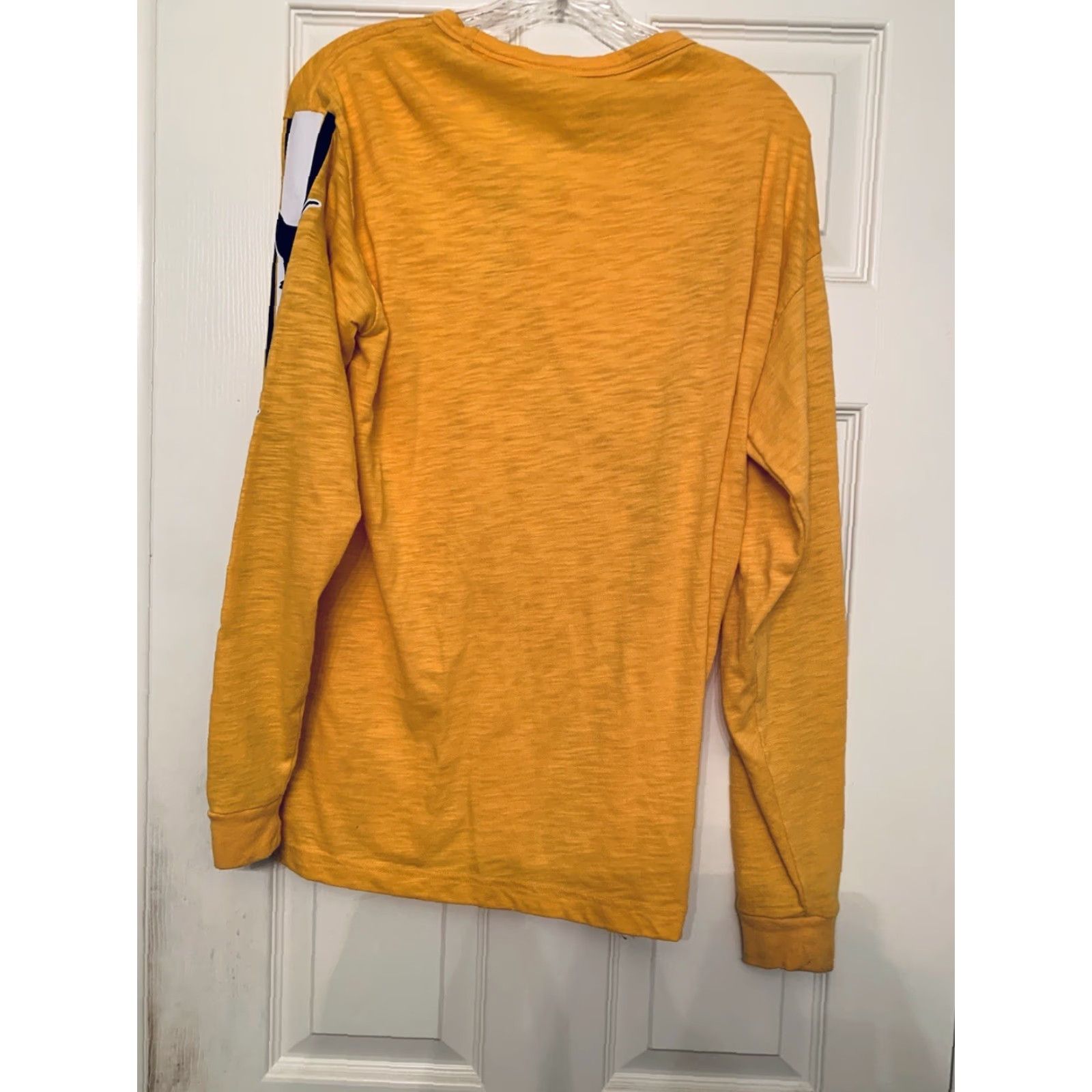 Vintage VINTAGE PINK by VICTORIA'S SECRET Lace Up V-Neck Yellow Pullover Shirt Women M Size M / US 6-8 / IT 42-44 - 4 Thumbnail