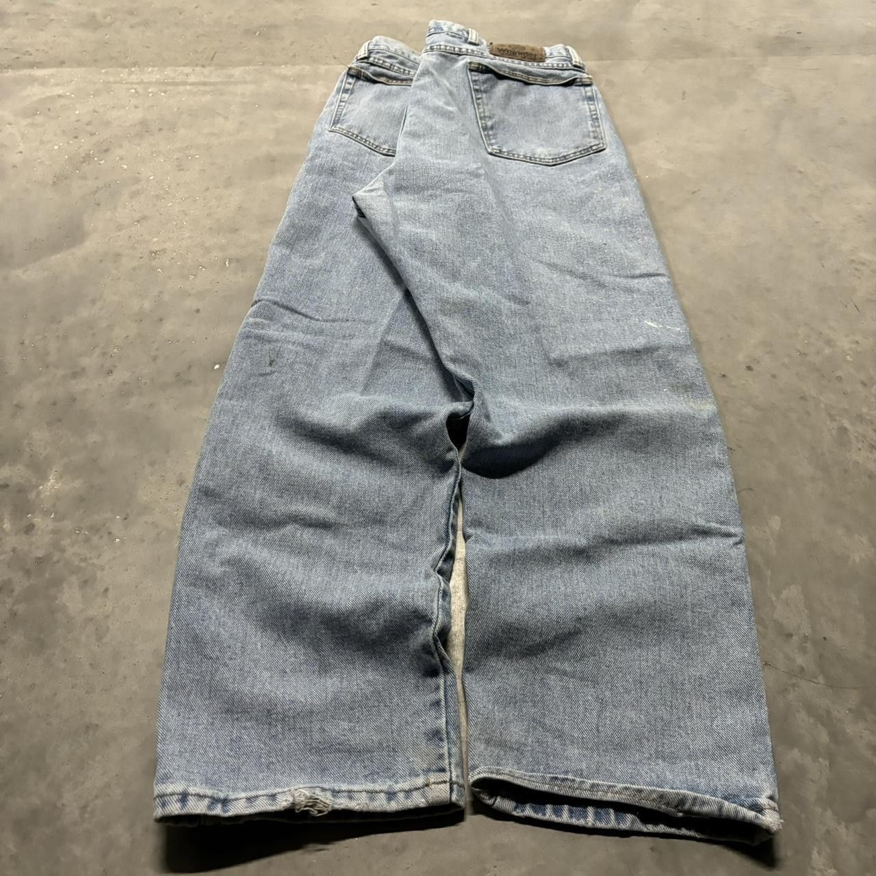 Japanese Brand × Vintage Crazy Vintage Y2K/2000s Light Wash Essential Denim Jeans! Size US 36 / EU 52 - 4 Thumbnail