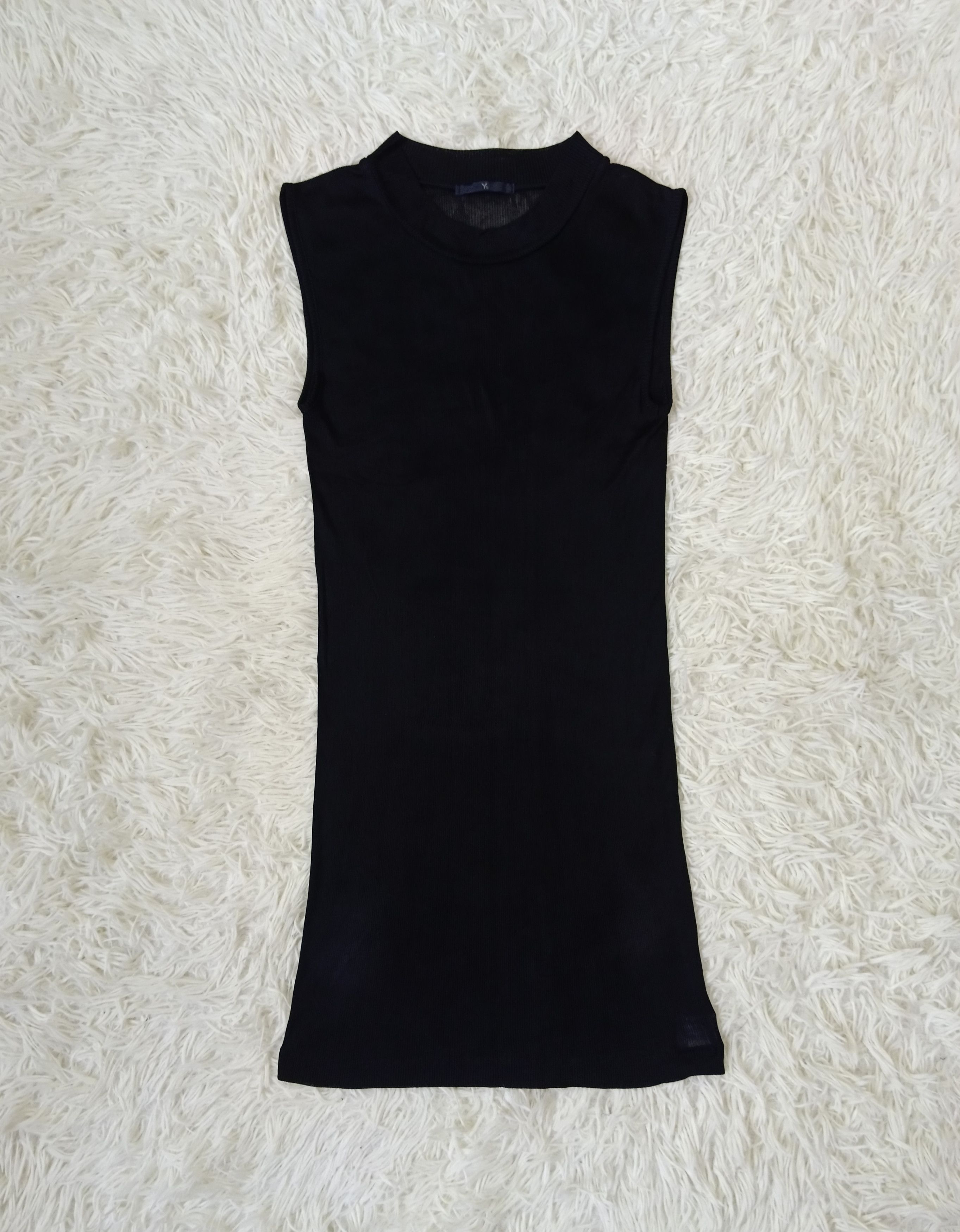 Y's × Yohji Yamamoto Y's Black Sleeveless Dress Size S / US 4 / IT 40 - 1 Thumbnail