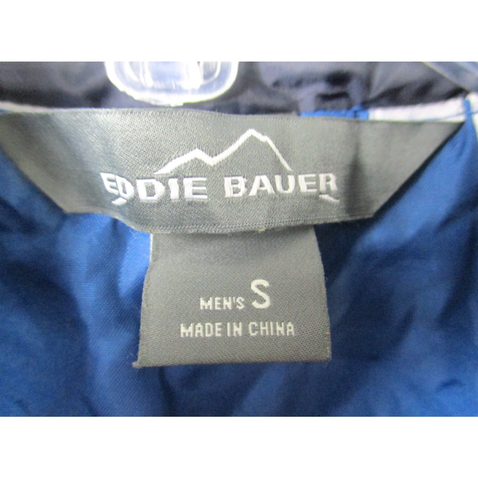 Eddie Bauer Eddie Bauer Goose Down Puffer Jacket EB650 Small Blue Zip Pockets Mens Jacket Size US S / EU 44-46 / 1 - 7 Thumbnail