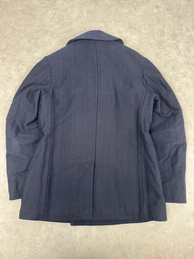 Dries Van Noten Dries Van Noten Navy Wool Caban Officer Jacket Size US M / EU 48-50 / 2 - 5 Thumbnail