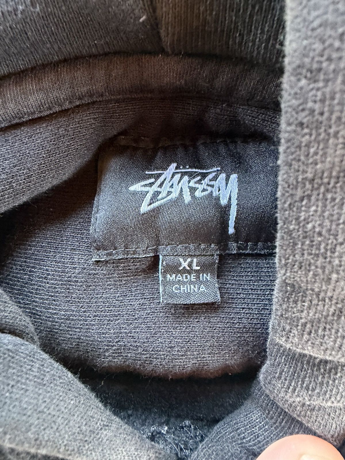 Stussy Stussy hoodie black Size US XL / EU 56 / 4 - 7 Thumbnail