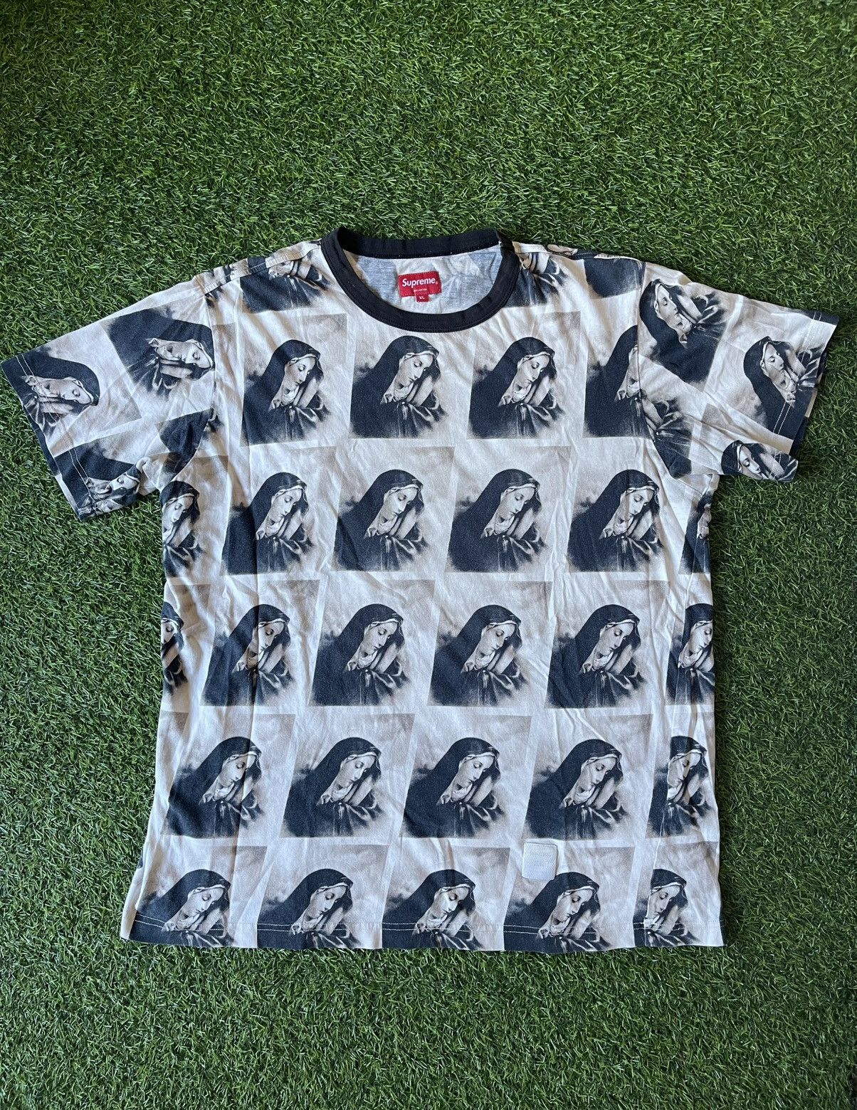Supreme FW13 VIRGIN MARY SUPREME TSHIRT Size US XL / EU 56 / 4 - 1 Thumbnail