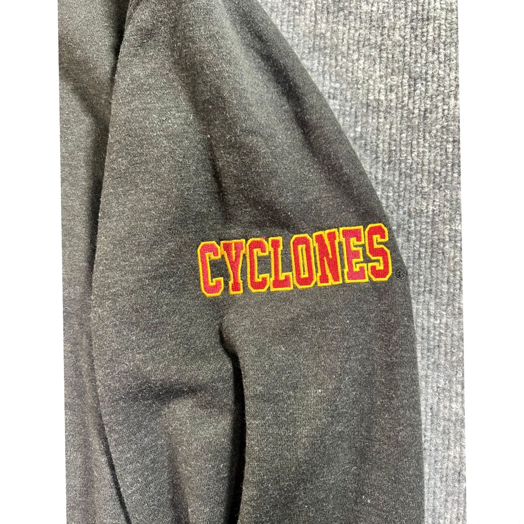 Vintage VINTAGE Colosseum Hoodie Mens 2XL Charcoal Hokies VT Cyclones Pullover NWT Size US XXL / EU 58 / 5 - 4 Thumbnail