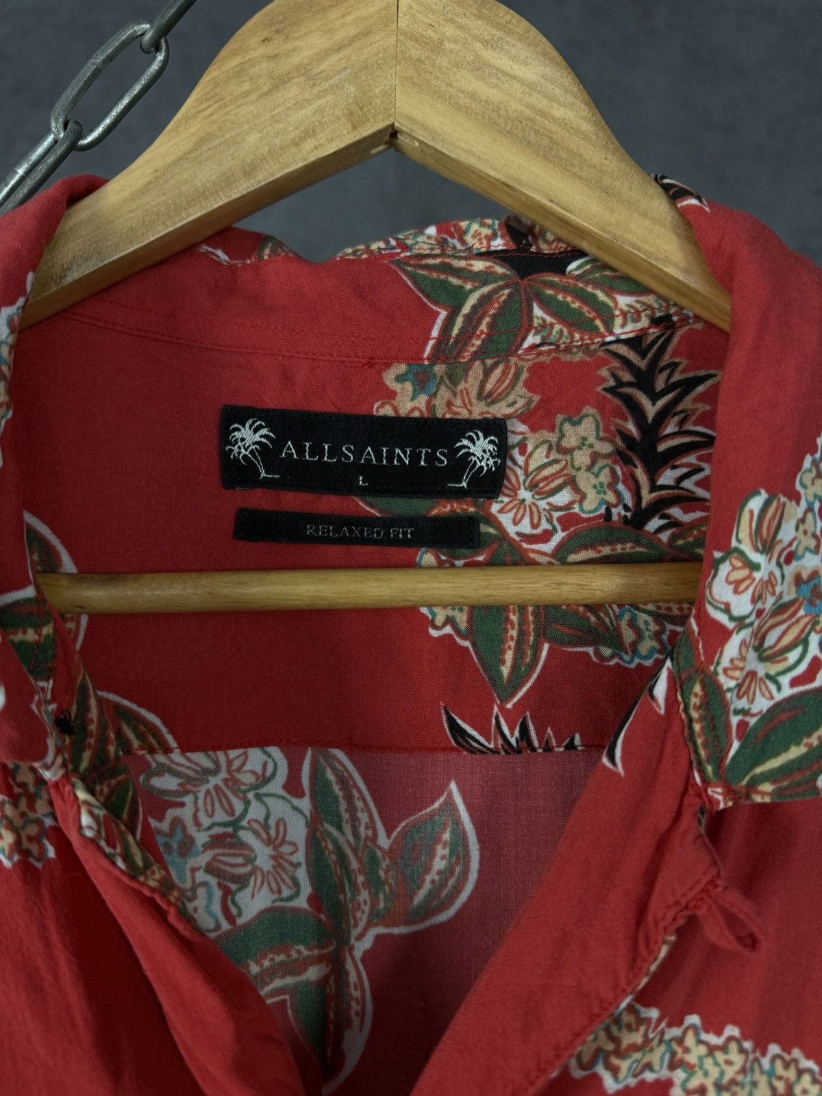 Allsaints Allsaints designer hawaiian relaxed shirt Size US L / EU 52-54 / 3 - 4 Thumbnail
