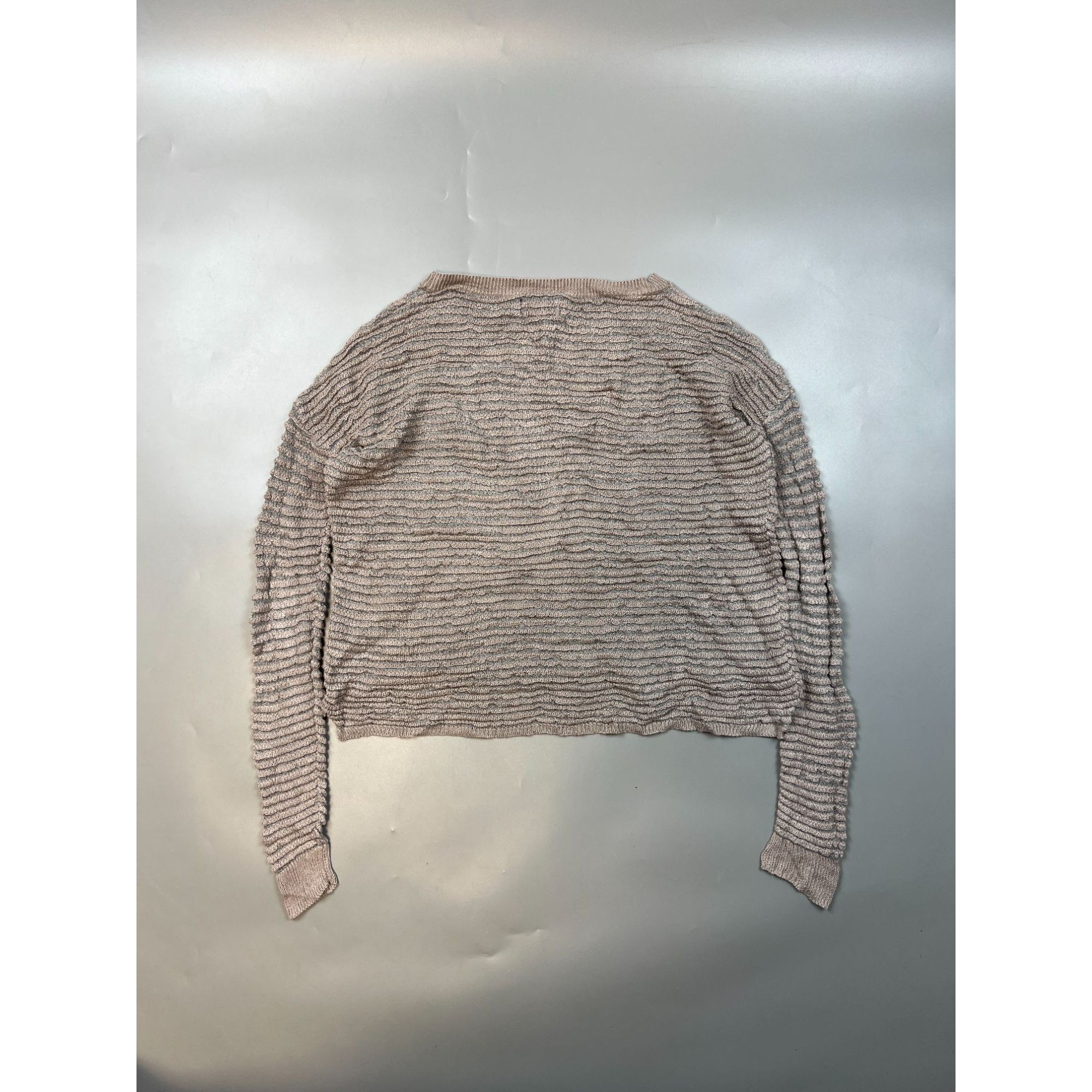 The Kooples The Kooples Linen Cotton Shortened Sweater (Y0672) Size M / US 6-8 / IT 42-44 - 7 Thumbnail