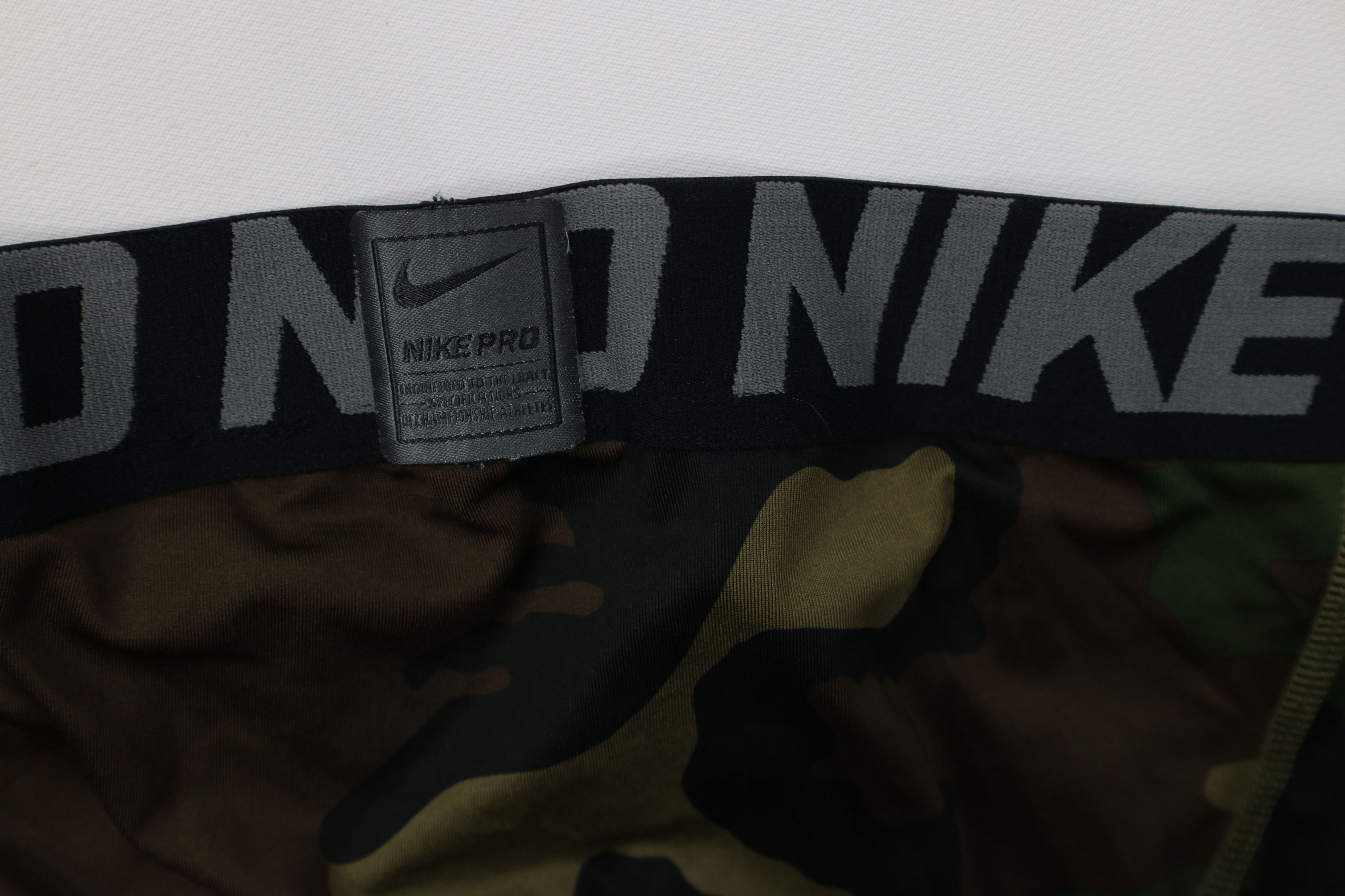 Nike Vintage Nike Pro Combat Compression Camouflage Tights Pants Size US 36 / EU 52 - 12 Thumbnail