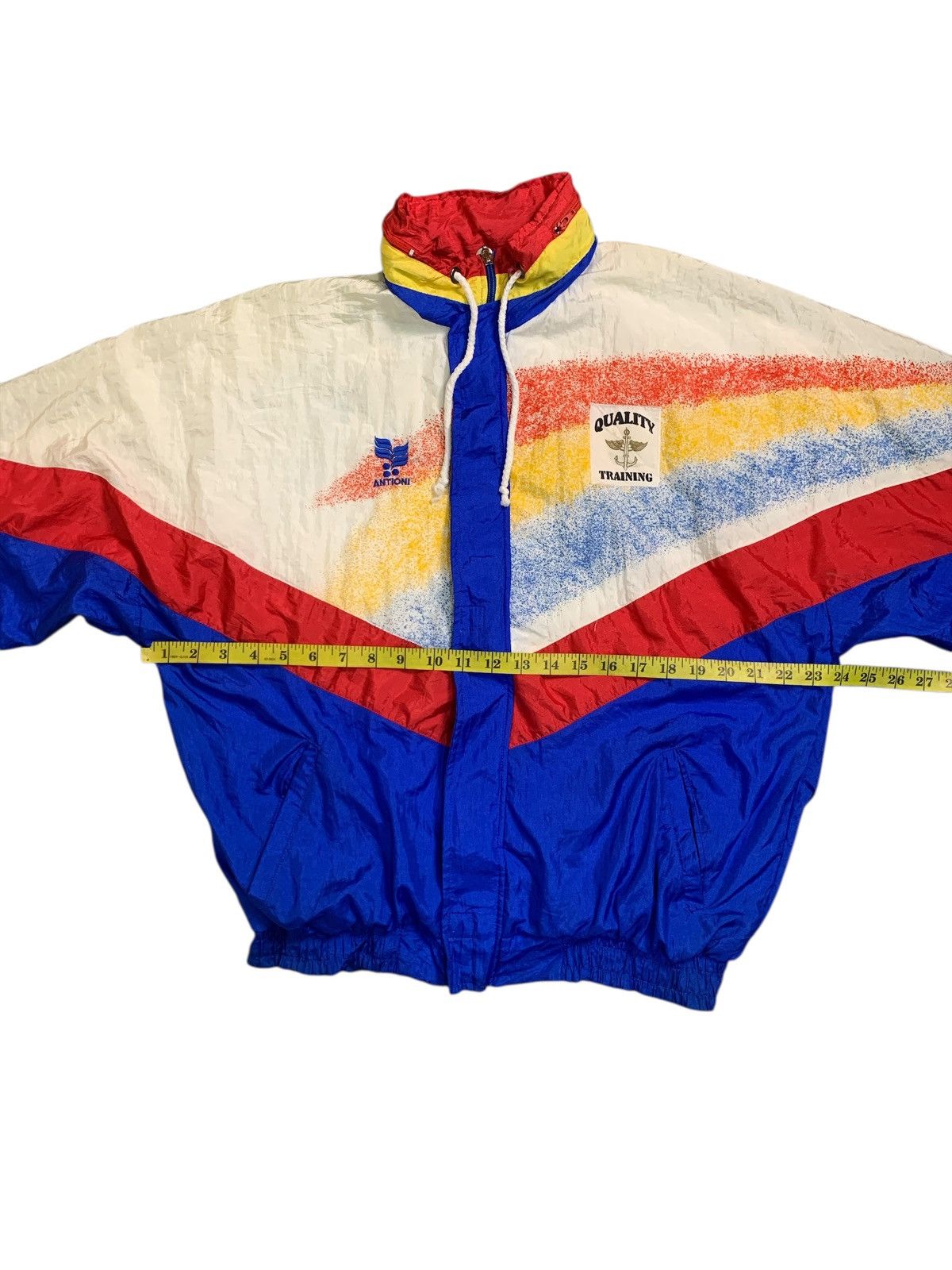 Italia Independent Rare Design Vintage Antioni Quality Training Light Jacket Size US L / EU 52-54 / 3 - 10 Thumbnail